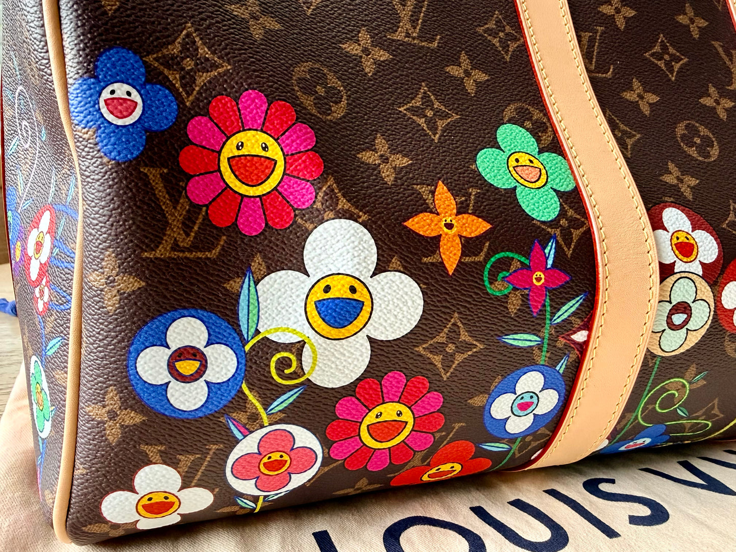 Louis Vuitton x Murakami Garden Keepall 45 Bandouliere - NEW