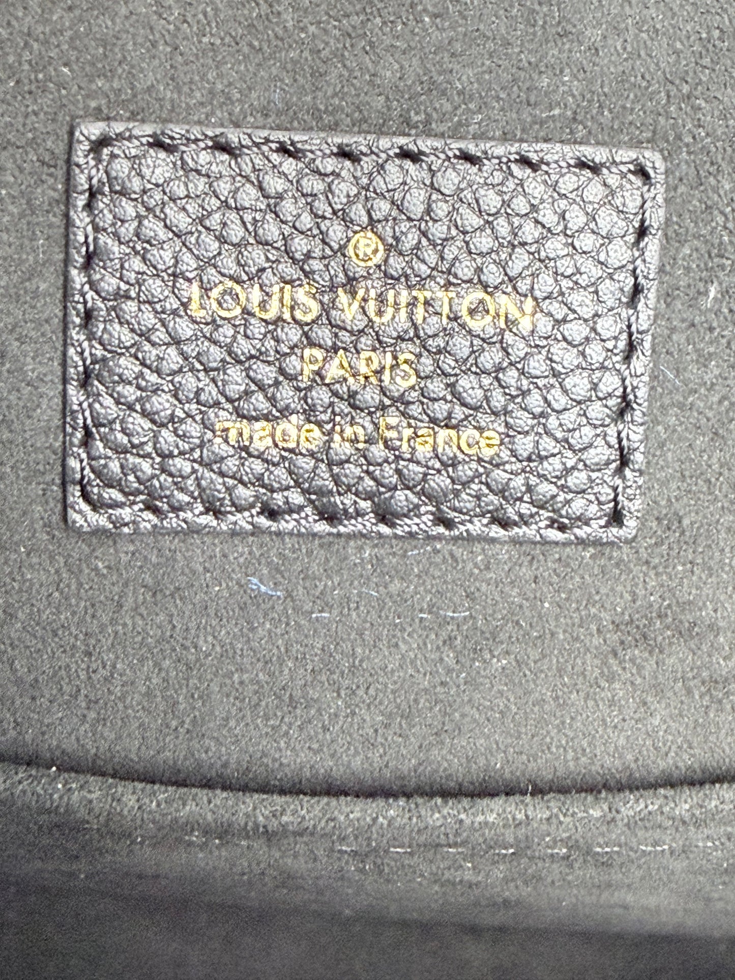 Louis Vuitton Empreinte Leather Backup Backpack (Black) - Pristine