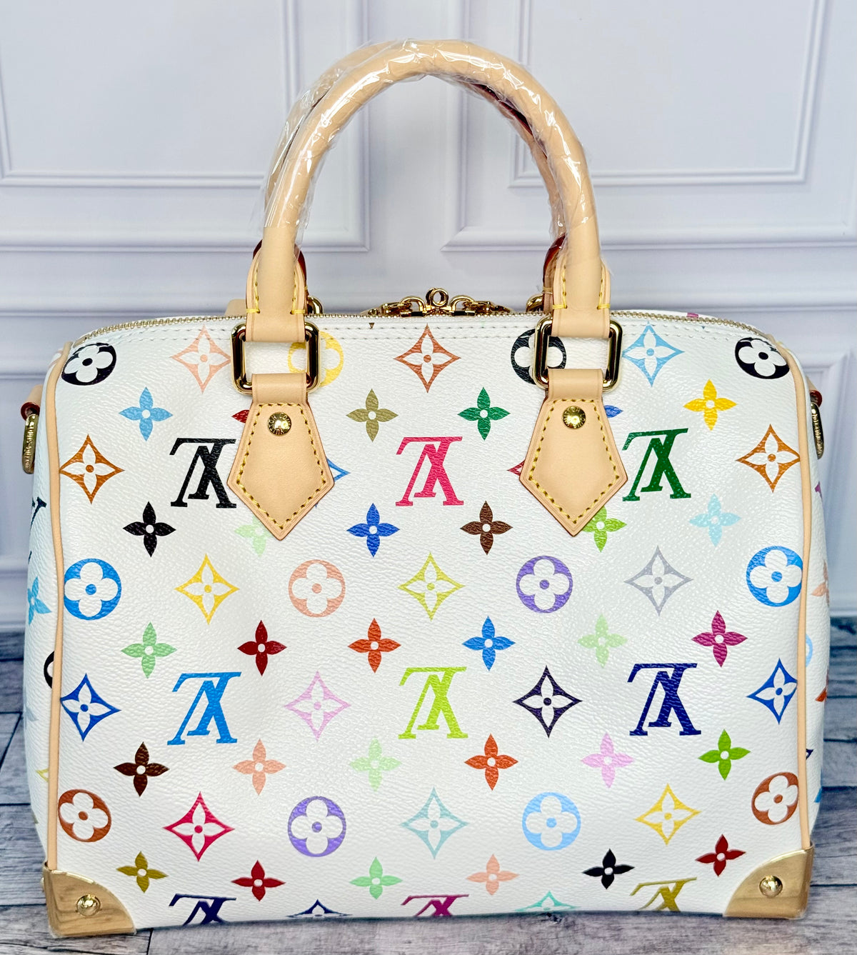 Louis Vuitton x Murakami Speedy 25 Bandouliere (Multicore) - New