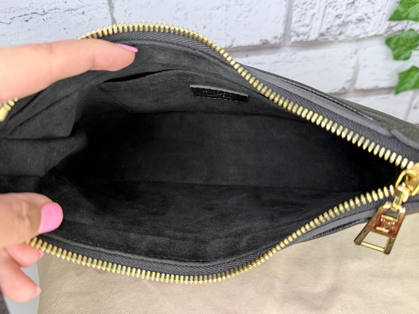 Louis Vuitton Empreinte Bagatelle (Black) - Like New/Unused