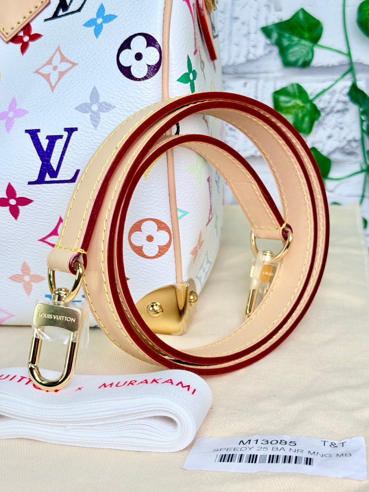 Louis Vuitton x Takashi Murakami Speedy 25 Bandouliere - New/Unused