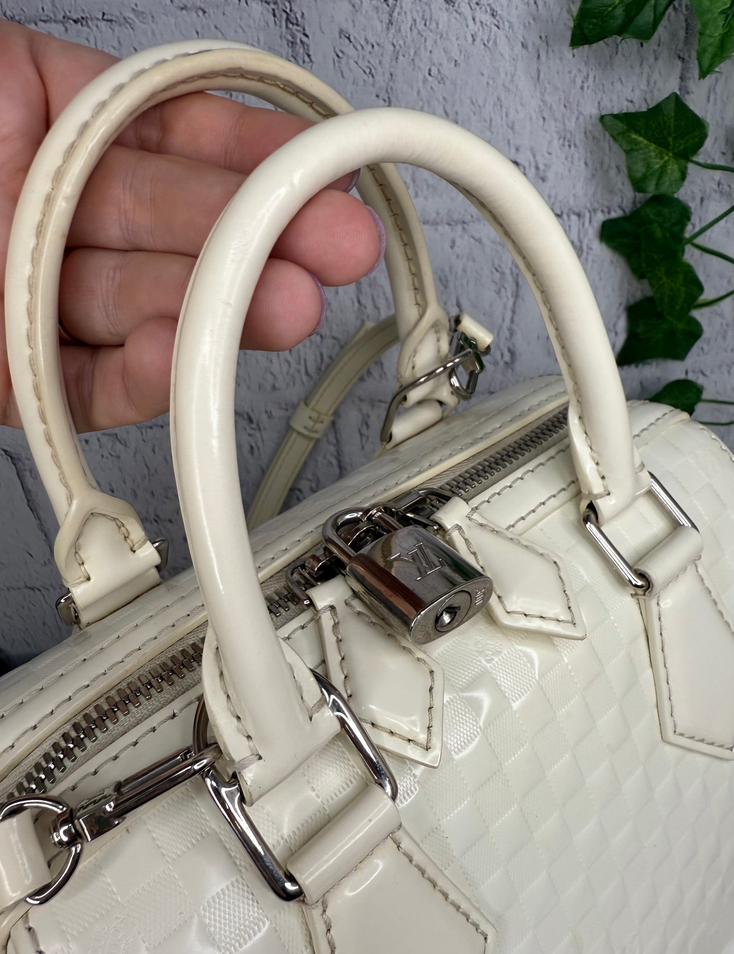 Louis Vuitton Damier Facette Speedy Cube