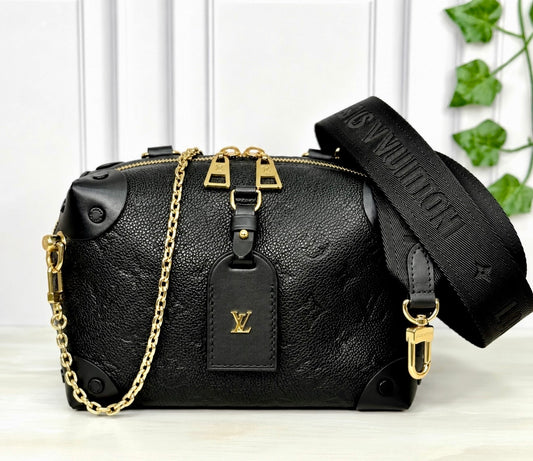 Louis Vuitton Empreinte Petit Malle Souple (Black) - Excellent