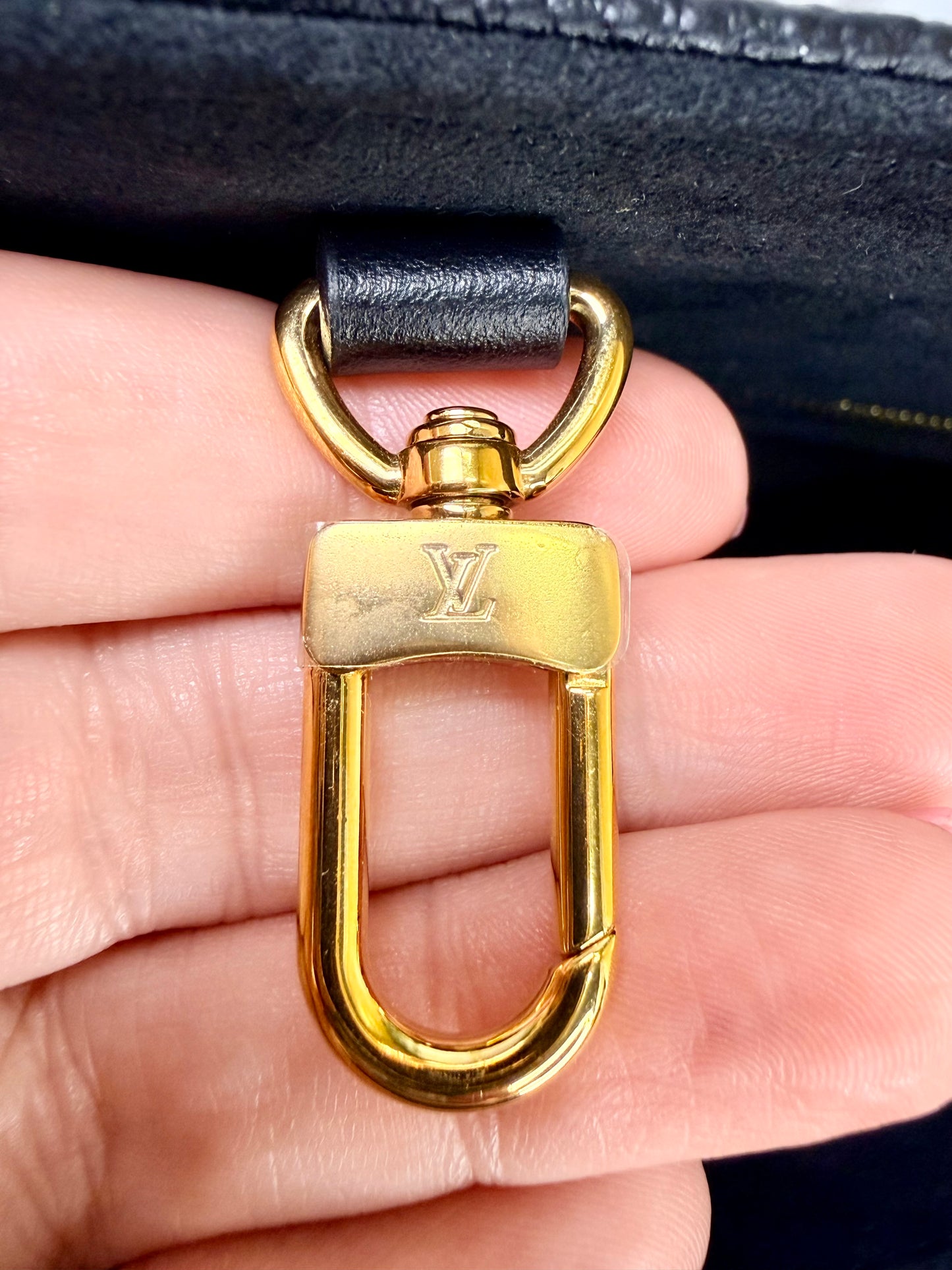 Louis Vuitton Black Empreinte On The Go PM