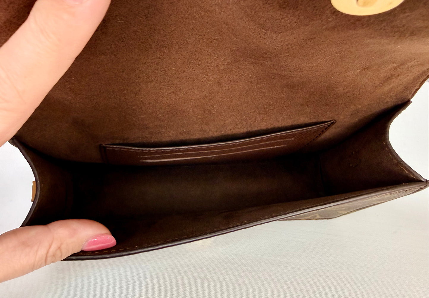 Louis Vuitton Lily Wallet On Chain - Excellent/Like New