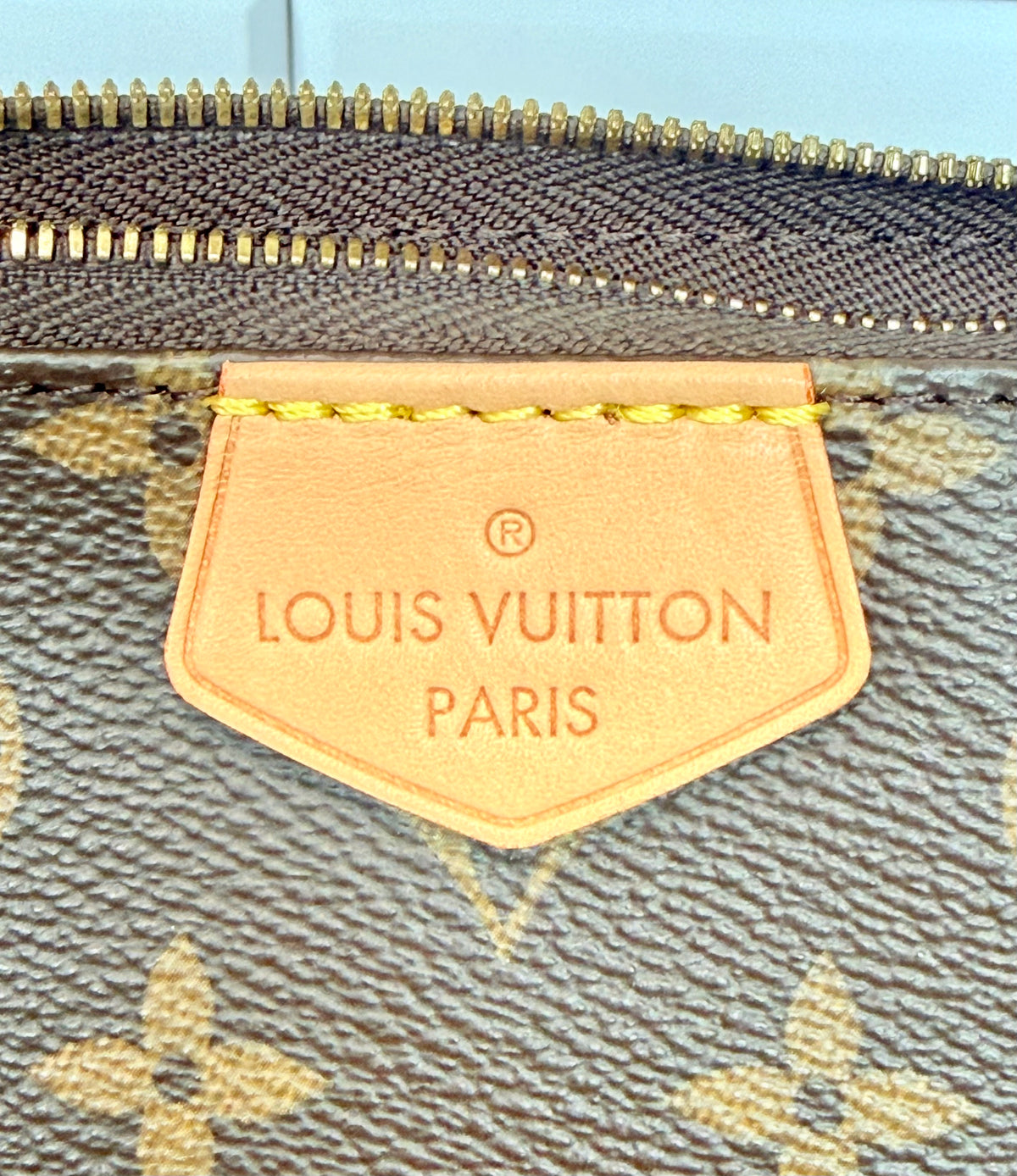 Louis Vuitton Multi Pochette Accessoires (Monogram/Khaki Green) - Like New