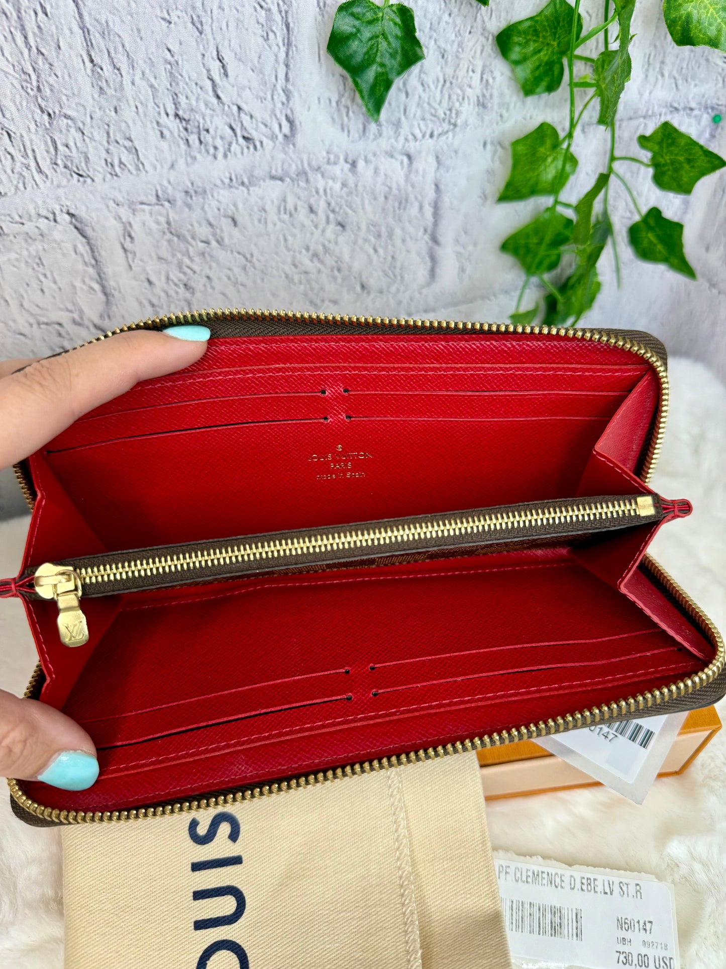 Louis Vuitton Limited Edition Clemence Patches Wallet