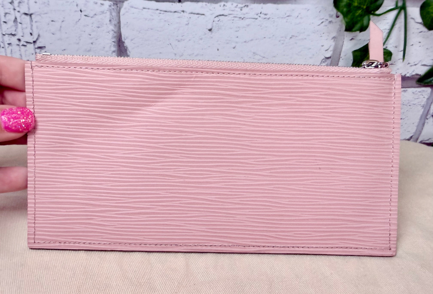 Louis Vuitton Epi Leather Felicie w/ Inserts (Light Pink) - Very Good