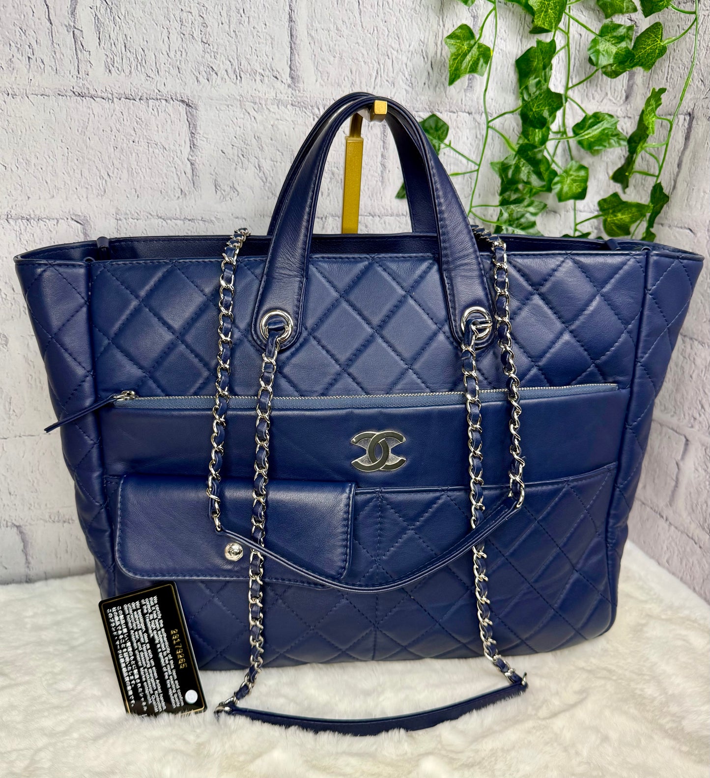 Chanel Calfskin Ultra Pocket Shopping Tote