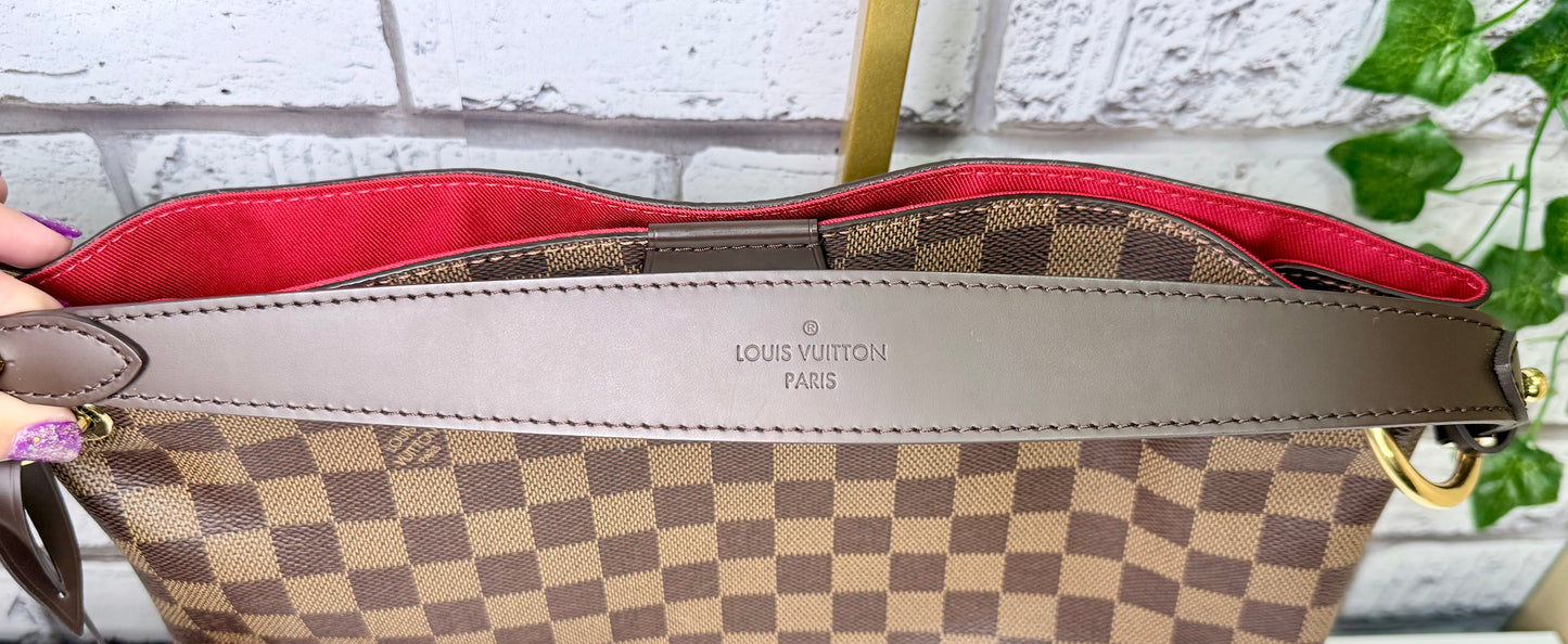 Louis Vuitton Graceful PM (Damier Ebene) - Like New