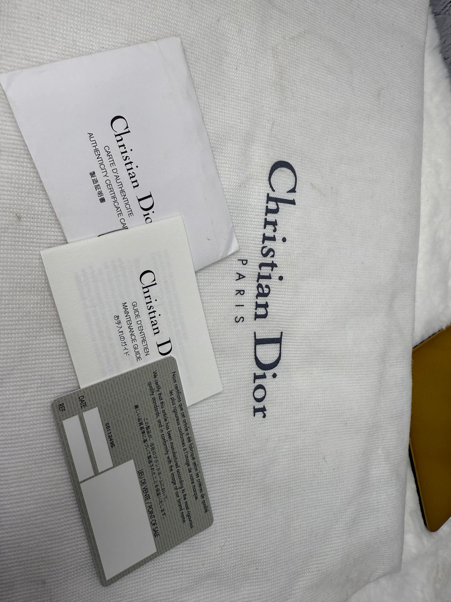 Christian Dior Vintage Metallic Diorissimo Trotter Tote