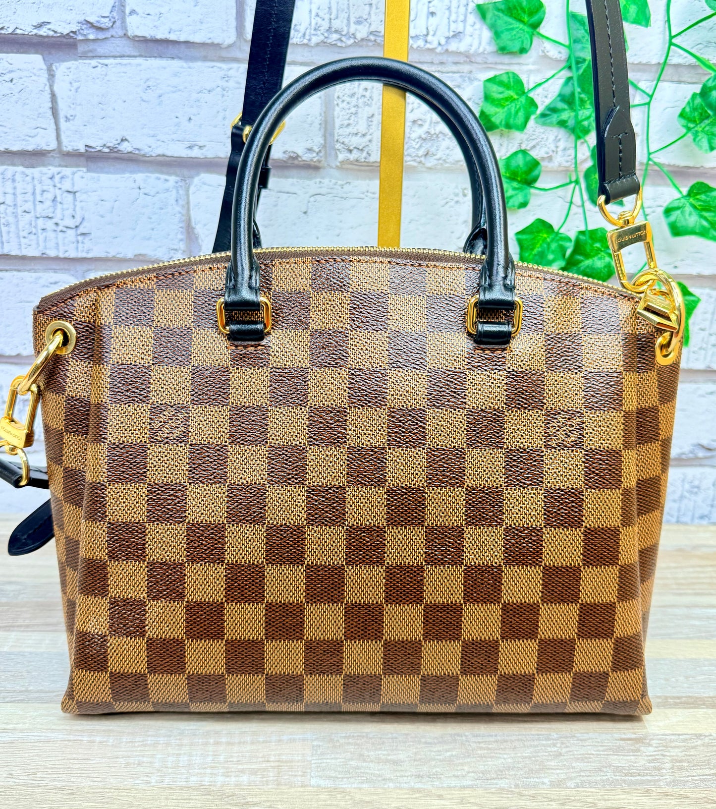 Pre-Owned Louis Vuitton Damier Ebene Odeon PM Tote