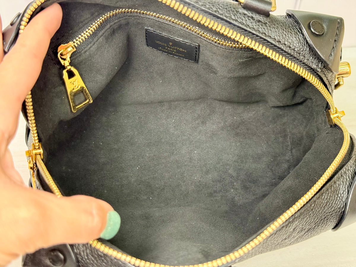 Louis Vuitton Empreinte Petit Malle Souple (Black) - Excellent
