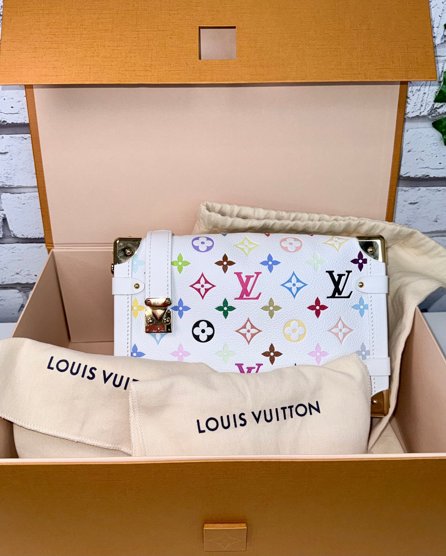 Louis Vuitton x Murakami Side Trunk MM - New