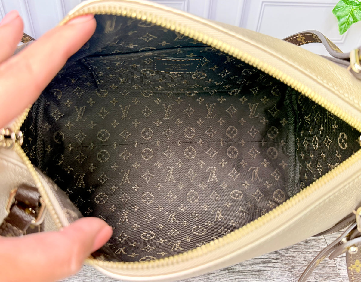 Louis Vuitton Express PM (Platinum - Champagne Gold Metallic) - Like New