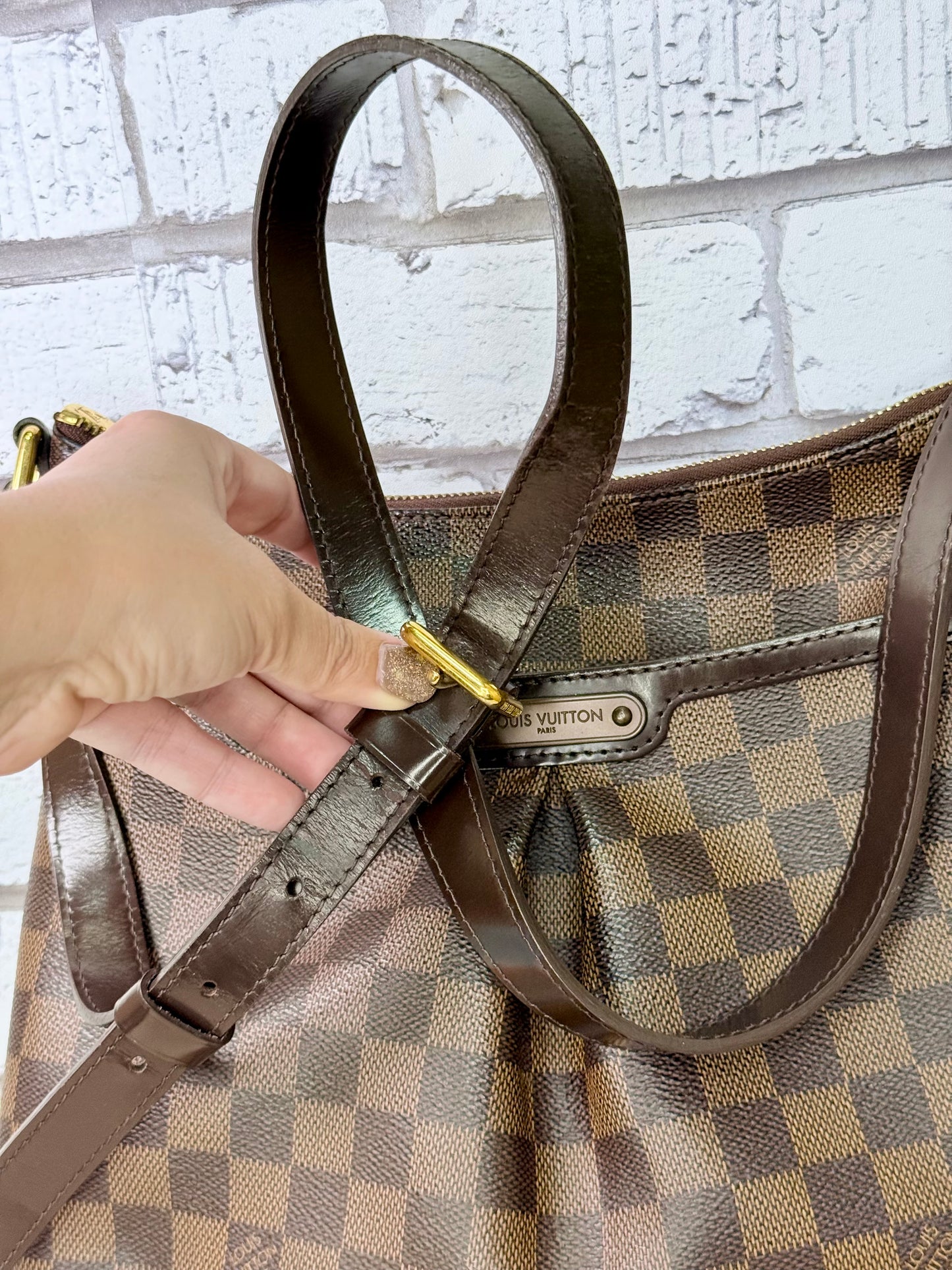 Louis Vuitton Damier Ebene Bloomsbury PM - Very Good