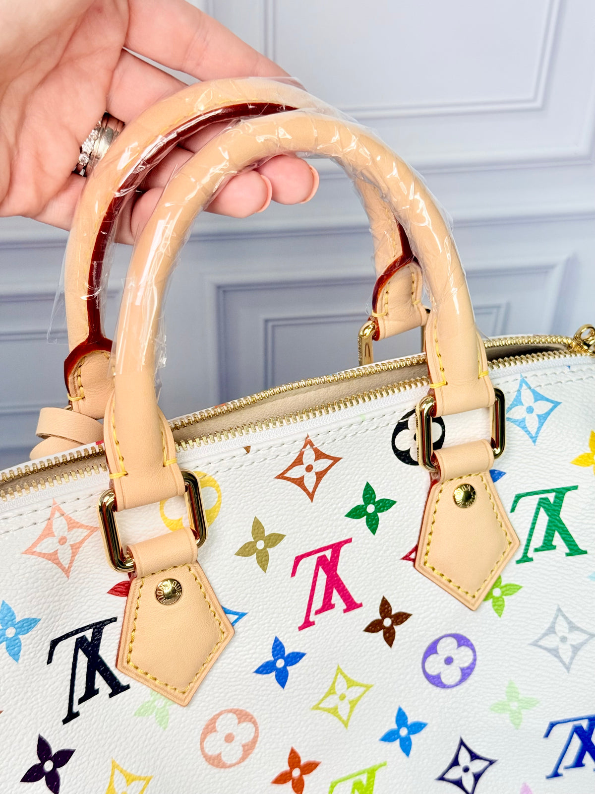 Louis Vuitton x Murakami Speedy 25 Bandouliere (Multicore) - New