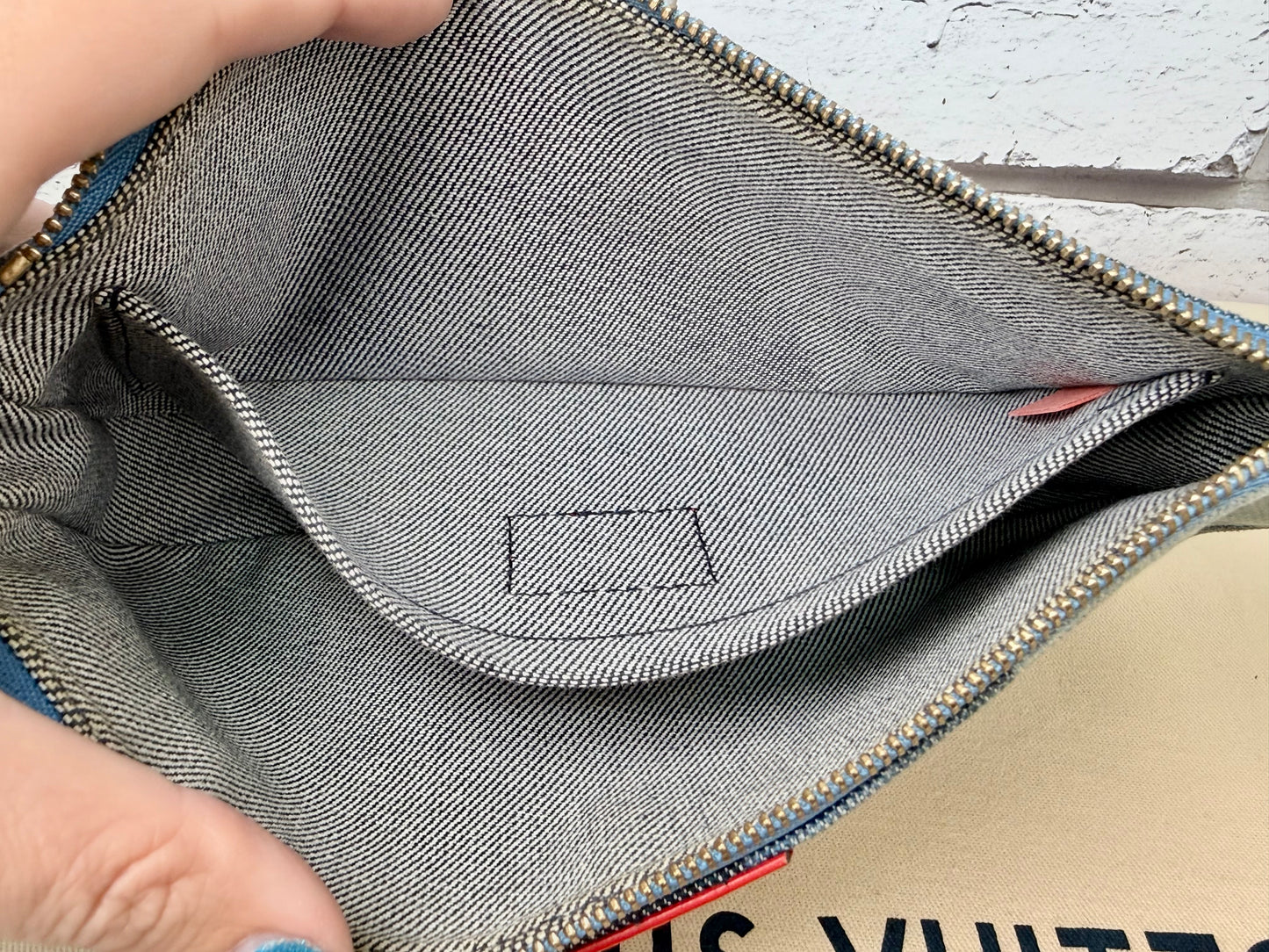 Louis Vuitton Multi Pochette Accessoires (Denim) - Excellent