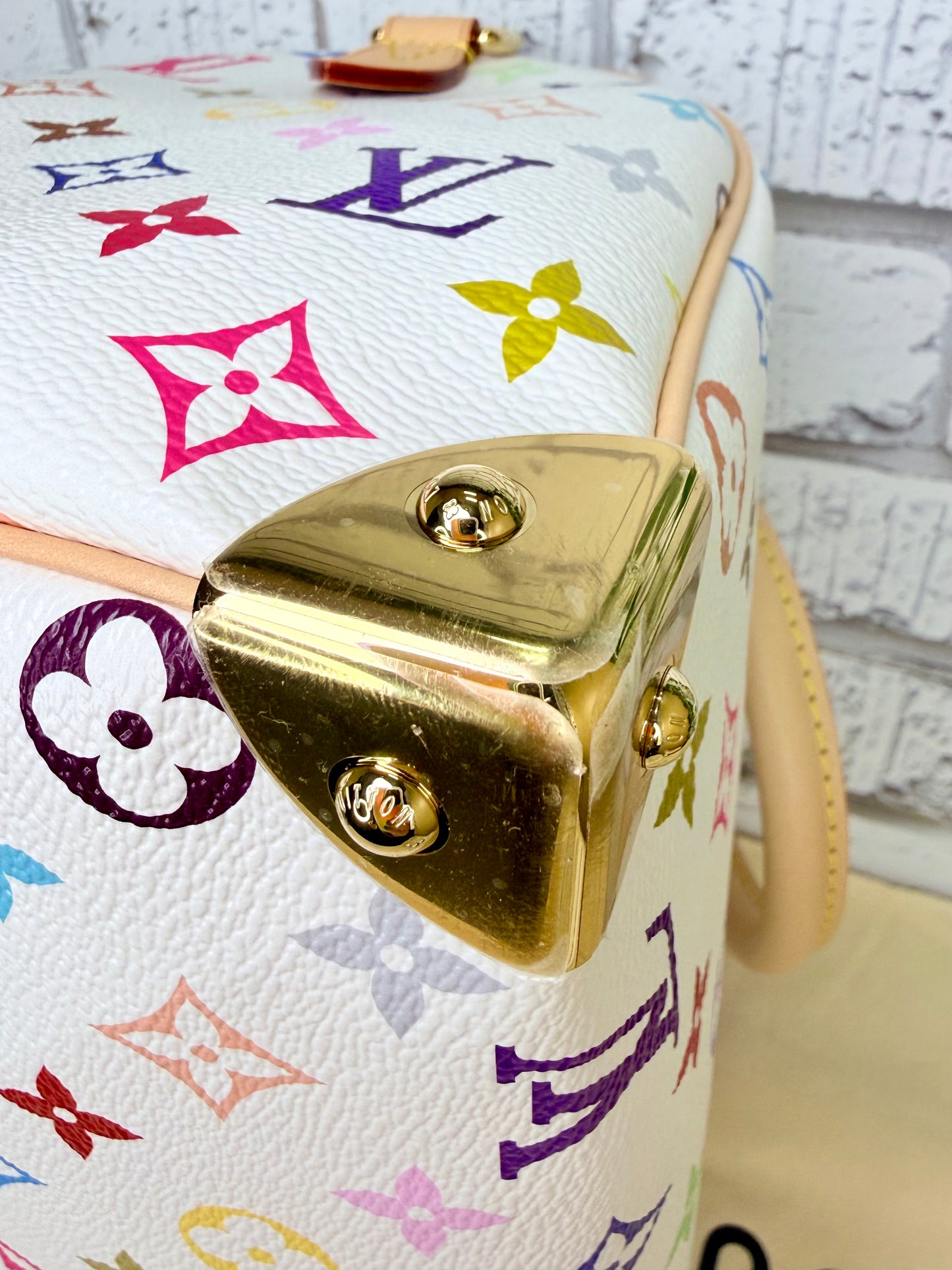Louis Vuitton x Takashi Murakami Speedy 25 Bandouliere - New/Unused