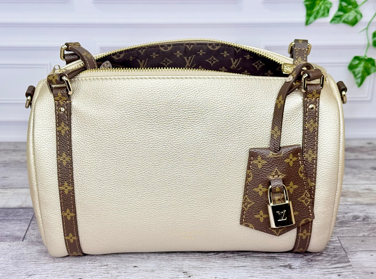 Louis Vuitton Express PM (Platinum - Champagne Gold Metallic) - Like New