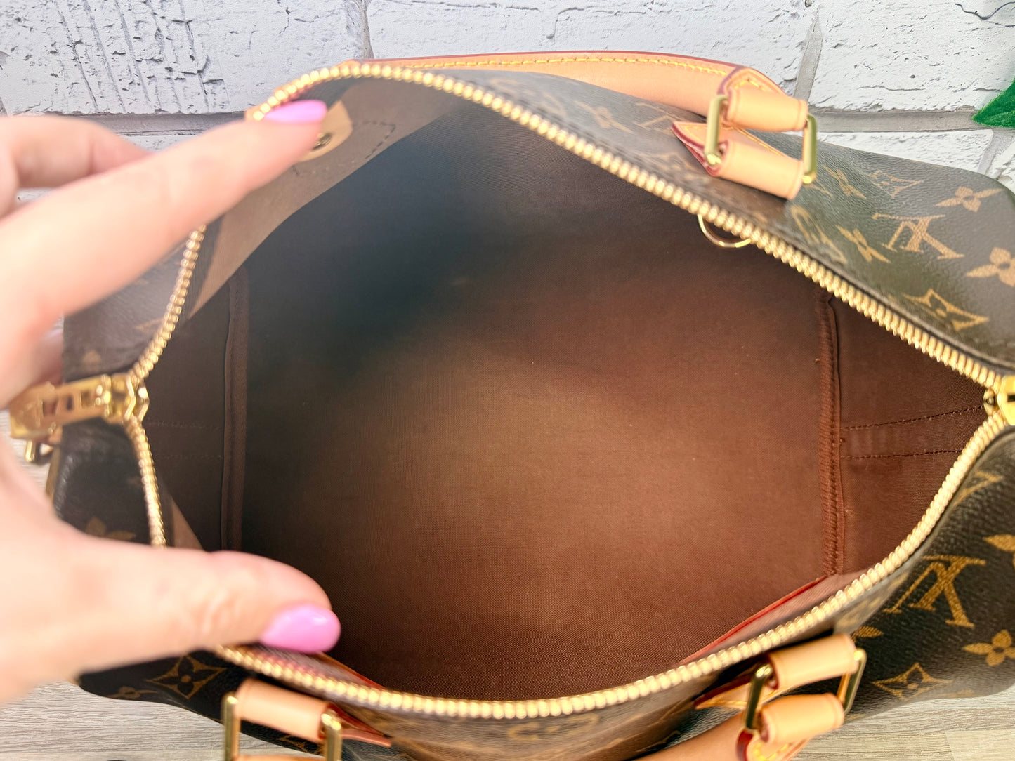 Preowned Louis Vuitton Speedy 30 Bandouliere (Monogram)