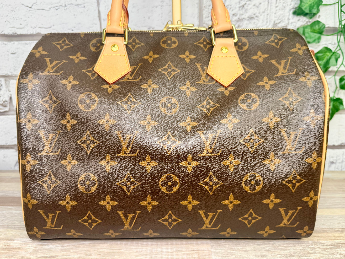 Preowned Louis Vuitton Speedy 30 Bandouliere (Monogram)