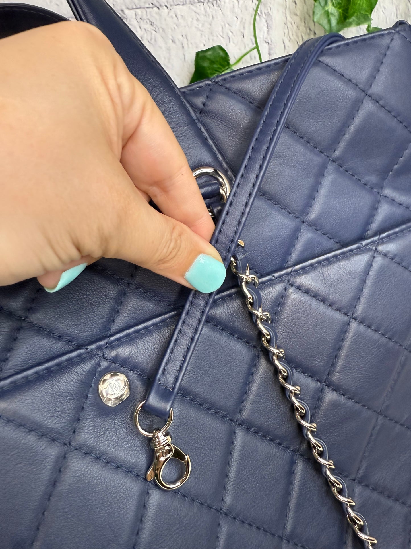 Chanel Calfskin Ultra Pocket Shopping Tote