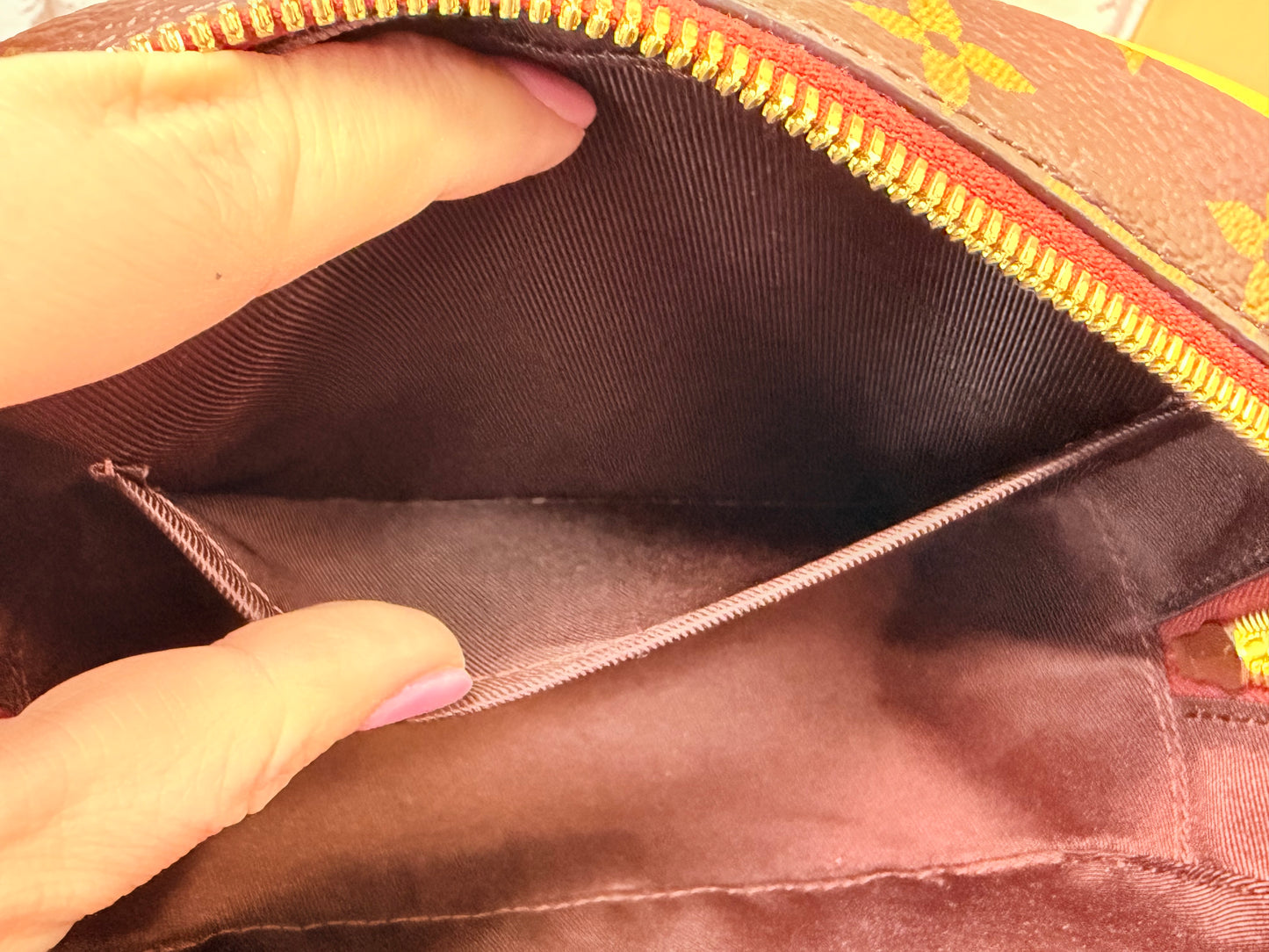 Pre-Owned Louis Vuitton Monogram Deauville Mini