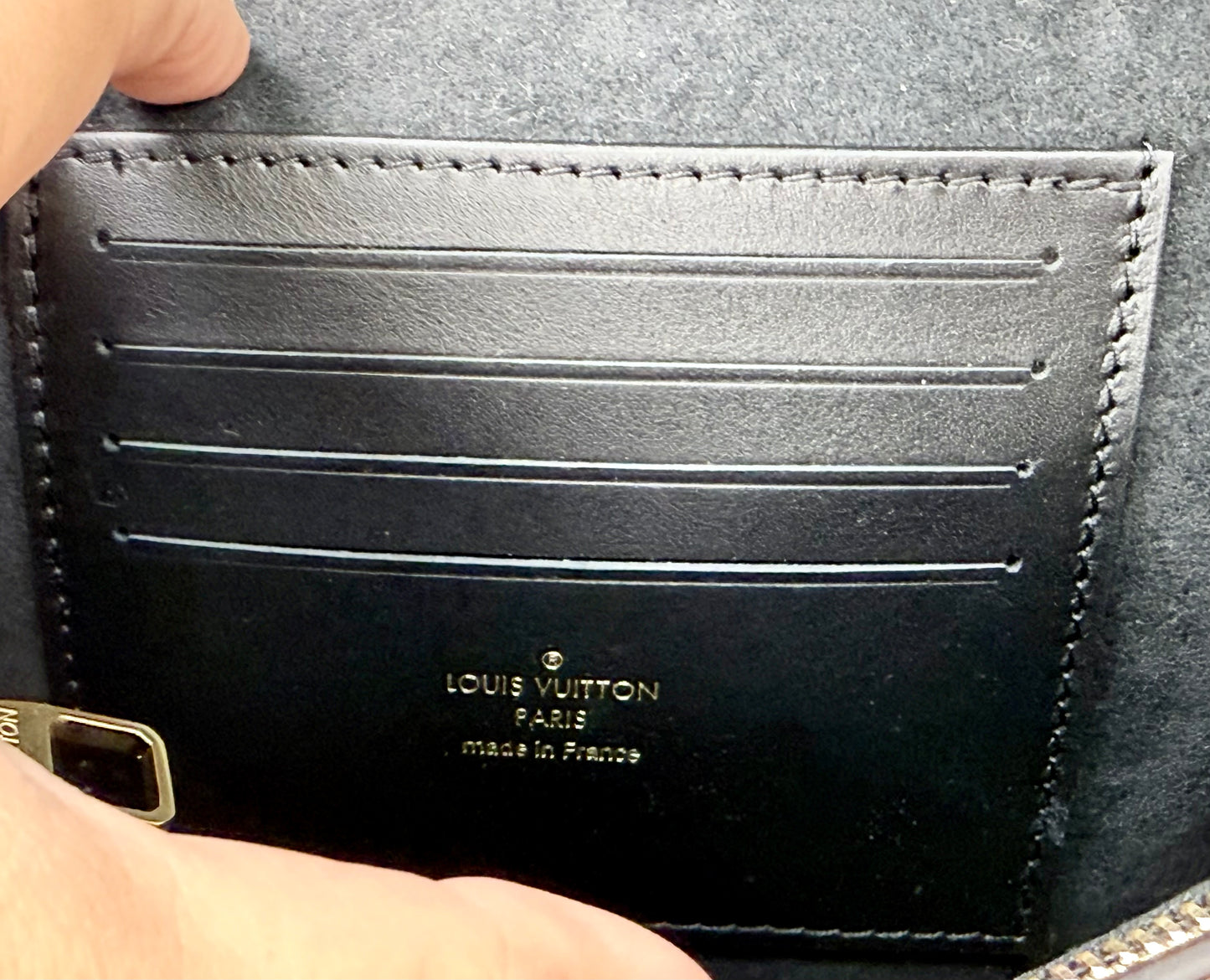 Louis Vuitton Chain Dauphine (Reverse Monogram) - Pristine