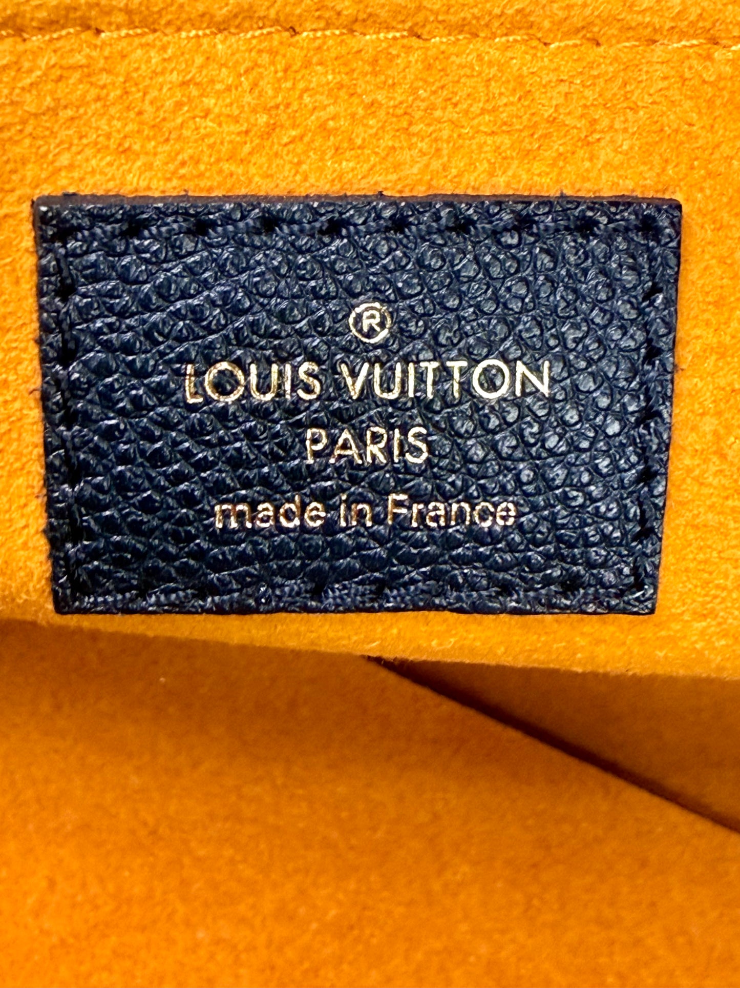 Louis Vuitton Alma BB Empreinte Leather - Black