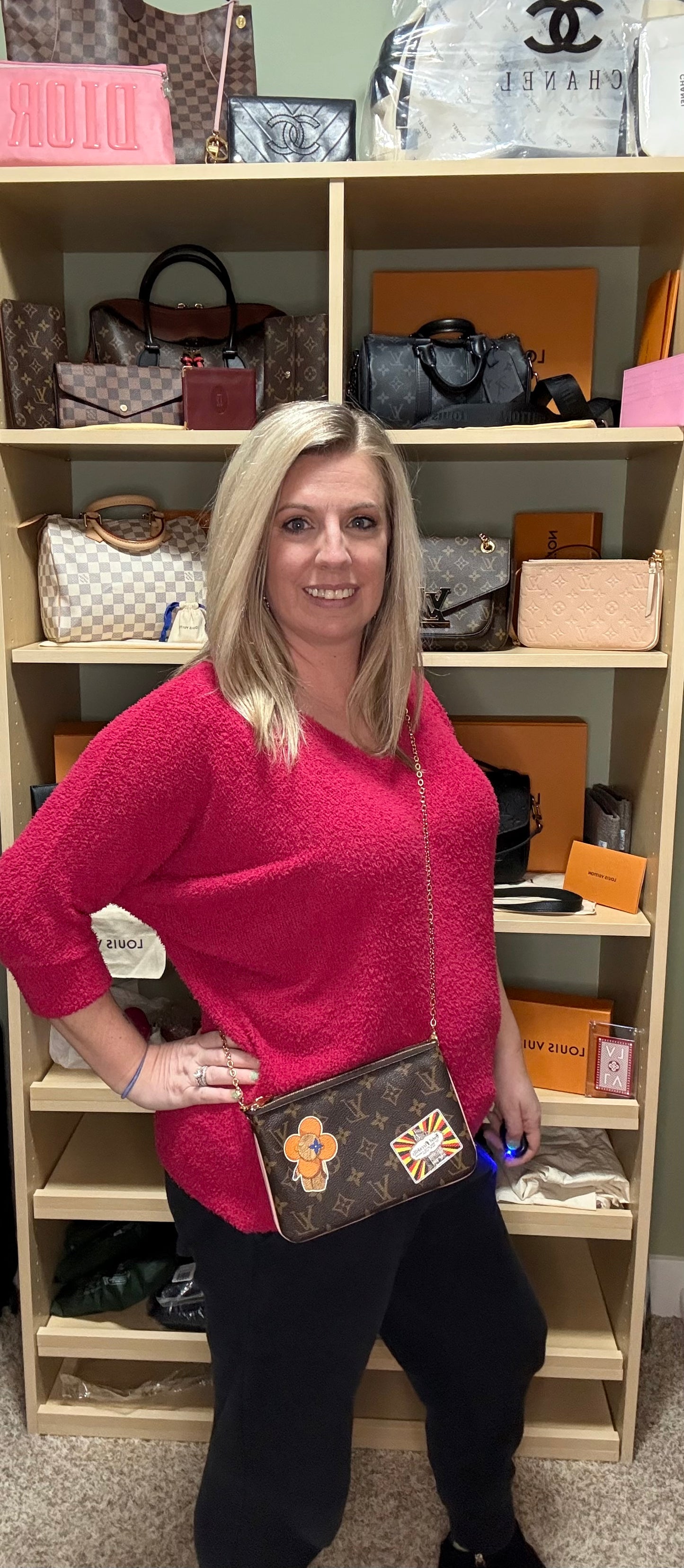 Louis Vuitton LIMITED EDITION World Tour Double Zip Pochette