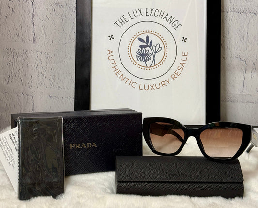 Prada 53 MM Butterfly Sunglasses NEW