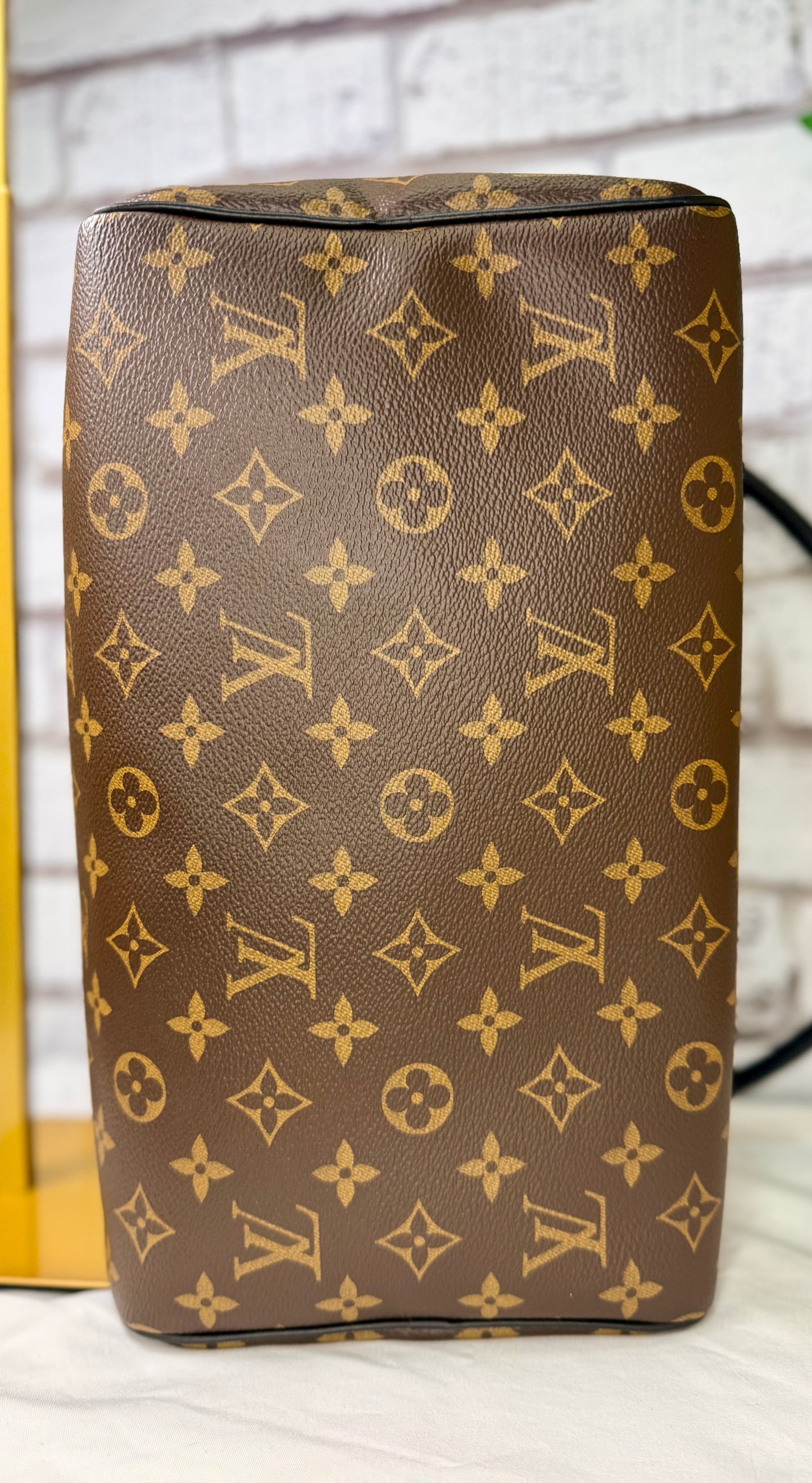 Pre-Owned Louis Vuitton Soft Speedy Dark 30