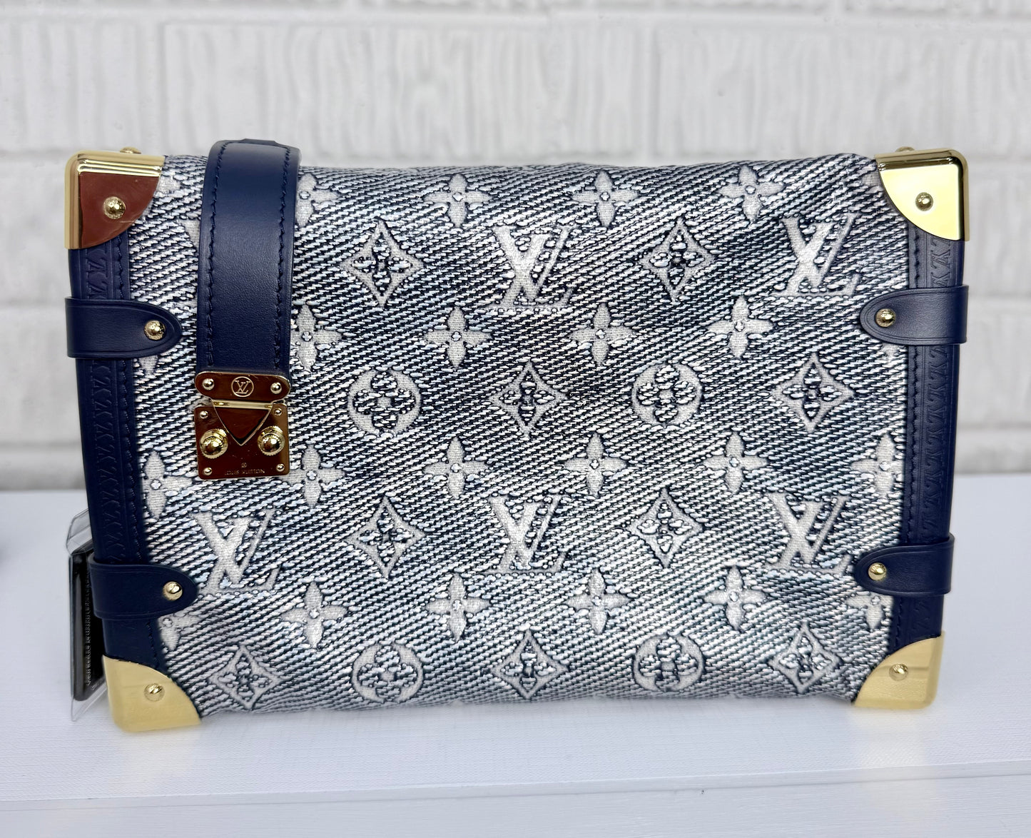 Louis Vuitton Limited Edition MonoGLAM Side Trunk MM - Excellent