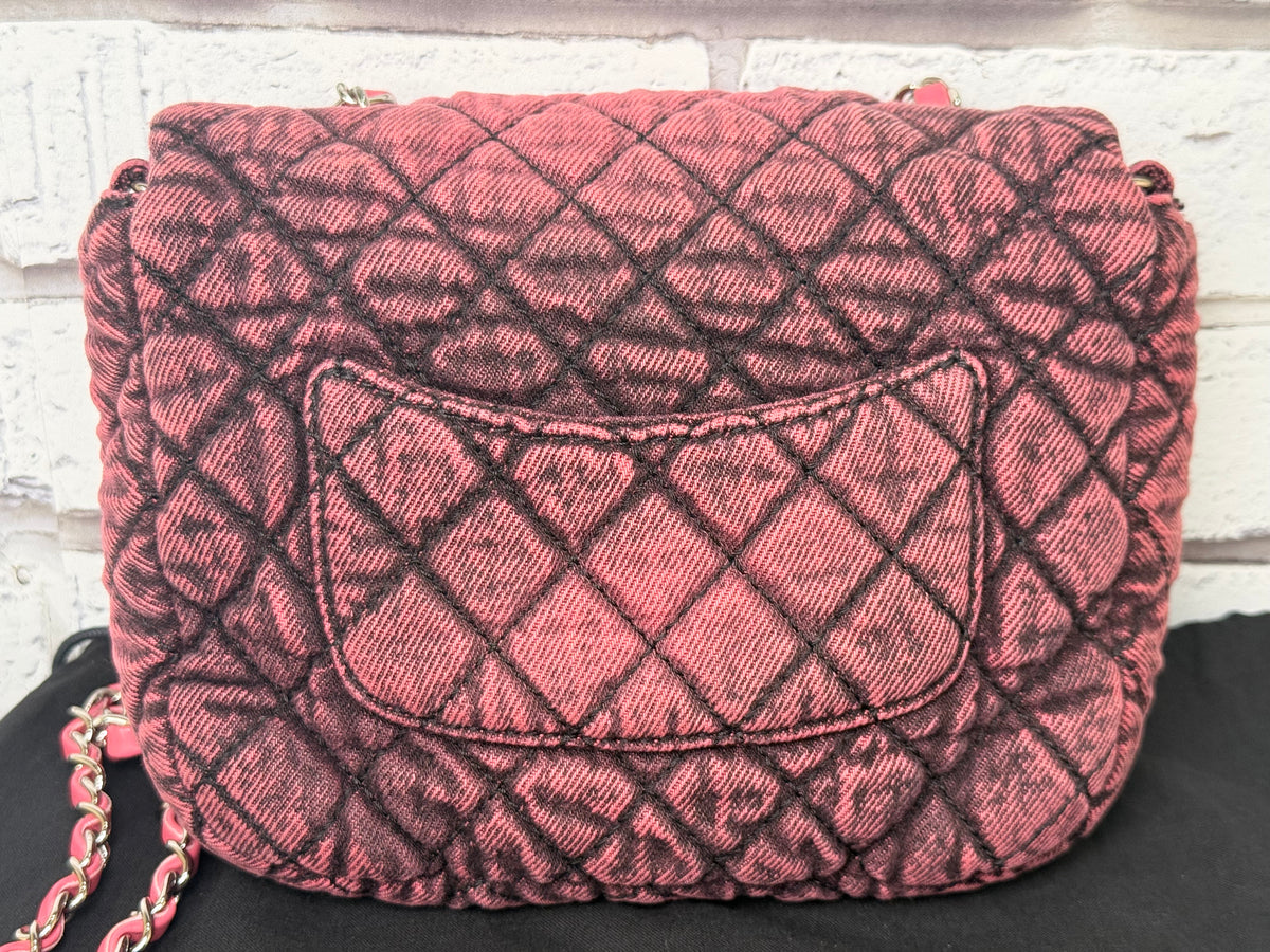 Chanel Denimpressions Small Flap Bag (Pink Washed) - Excellent/Like New