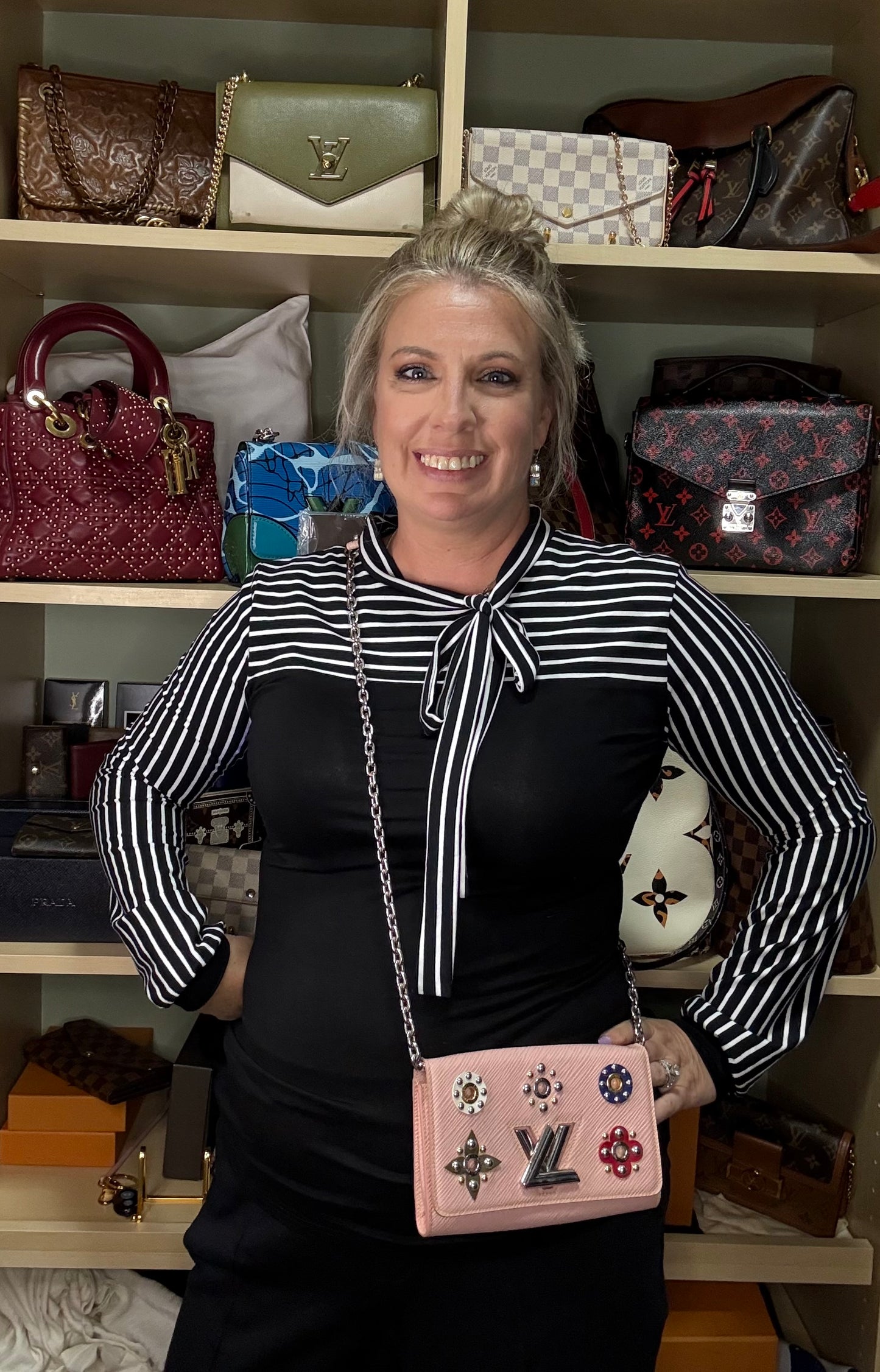 Louis Vuitton Limited Edition Mechanical Flowers Twist WOC