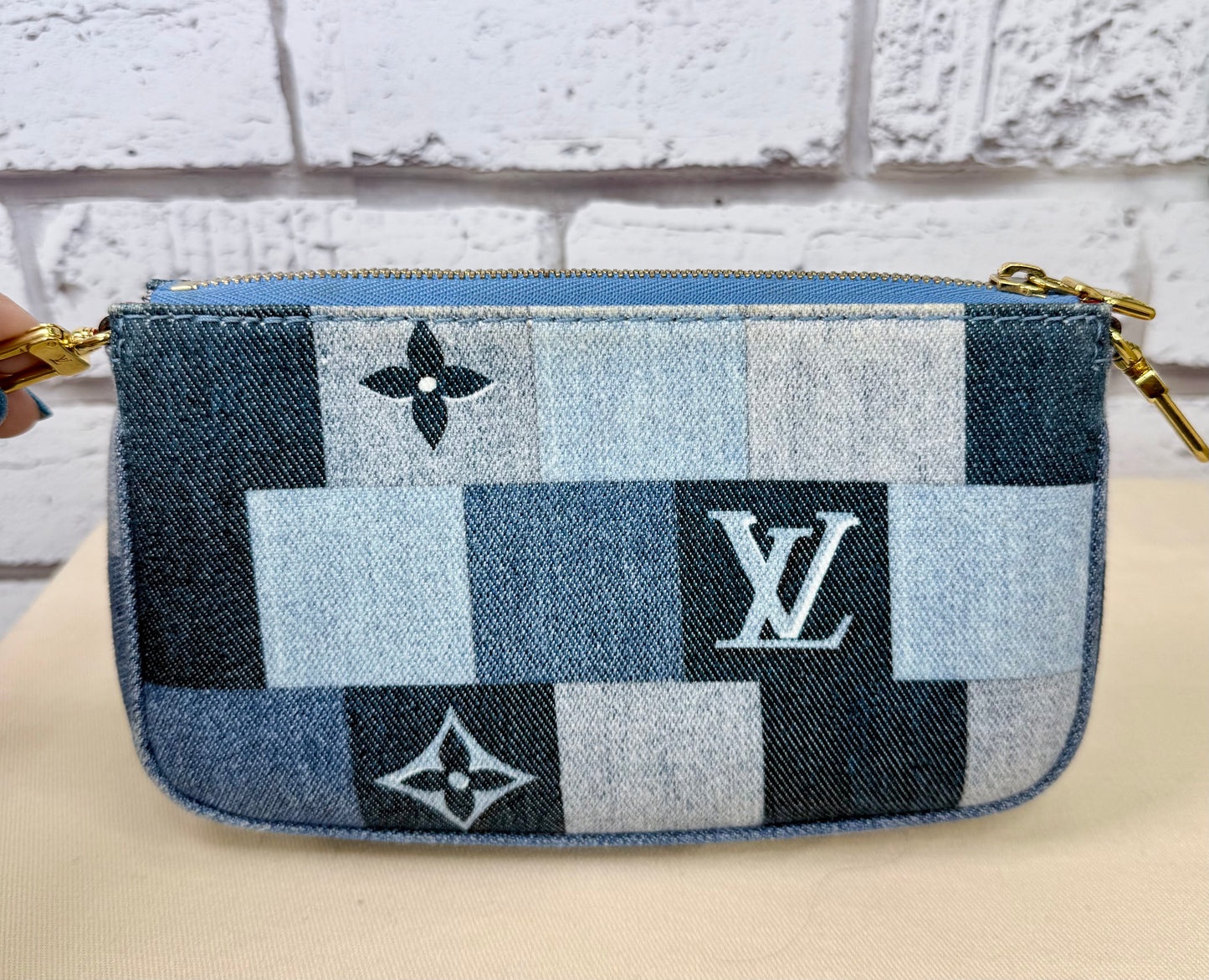 Louis Vuitton Multi Pochette Accessoires (Denim) - Excellent