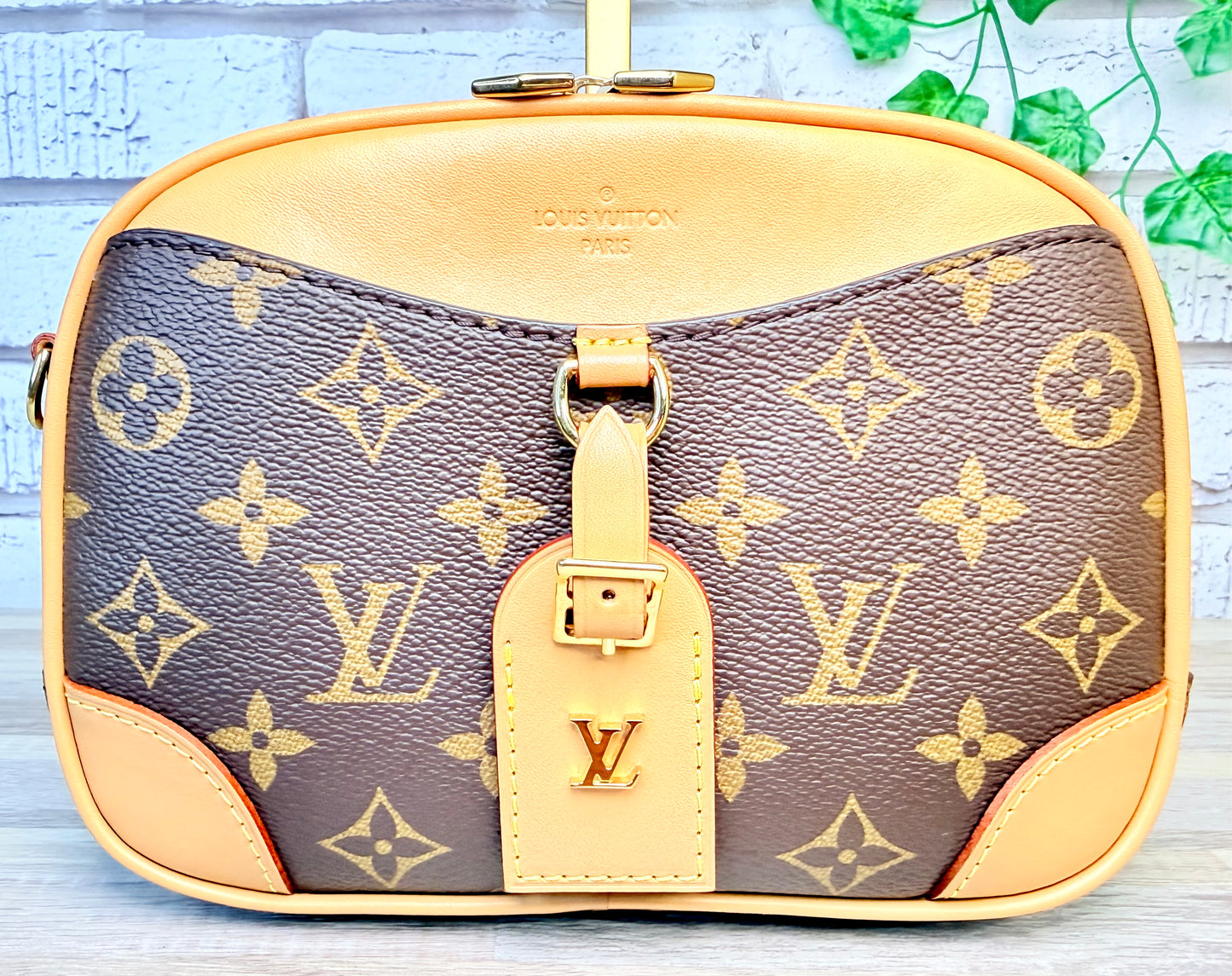 Pre-Owned Louis Vuitton Monogram Deauville Mini