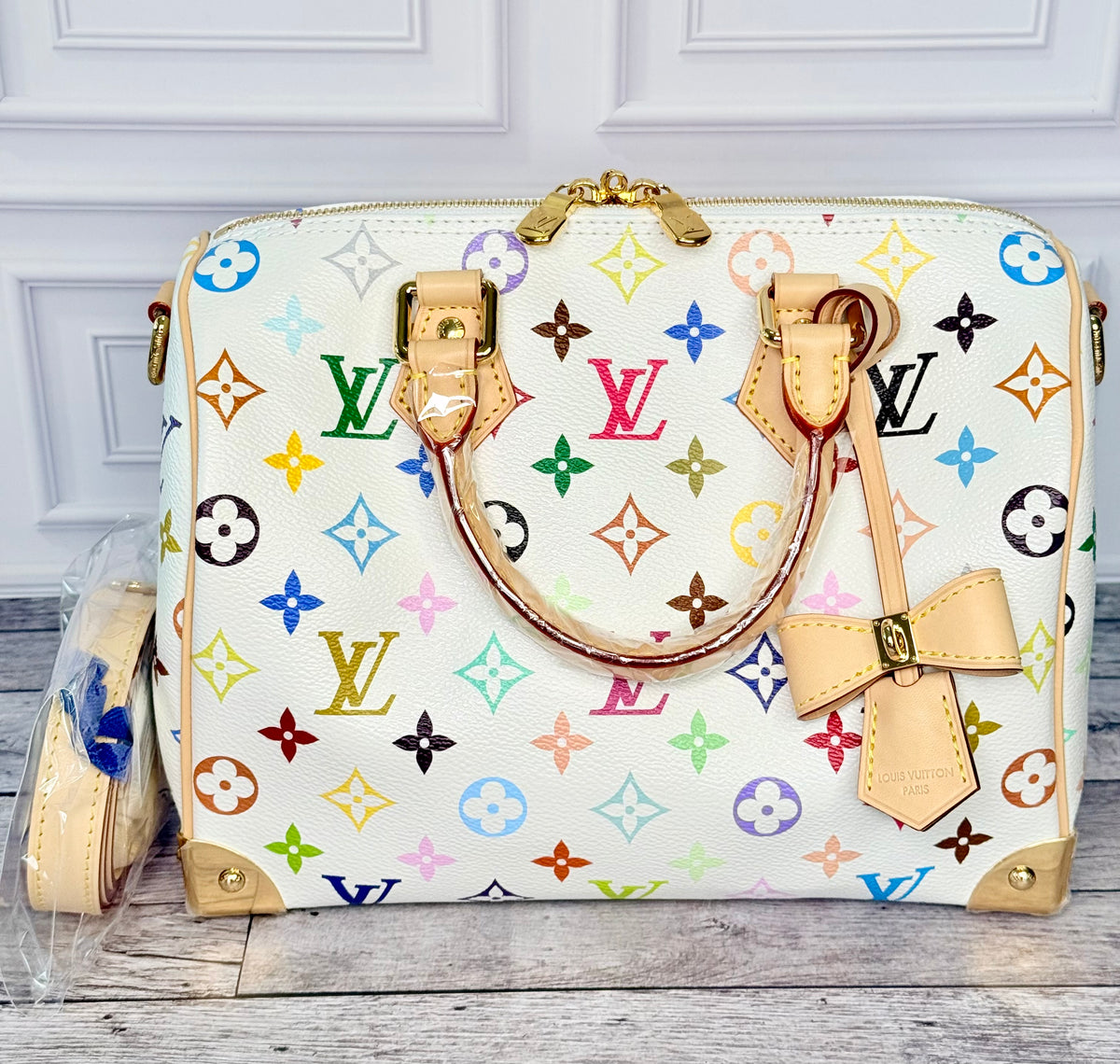 Louis Vuitton x Murakami Speedy 25 Bandouliere (Multicore) - New