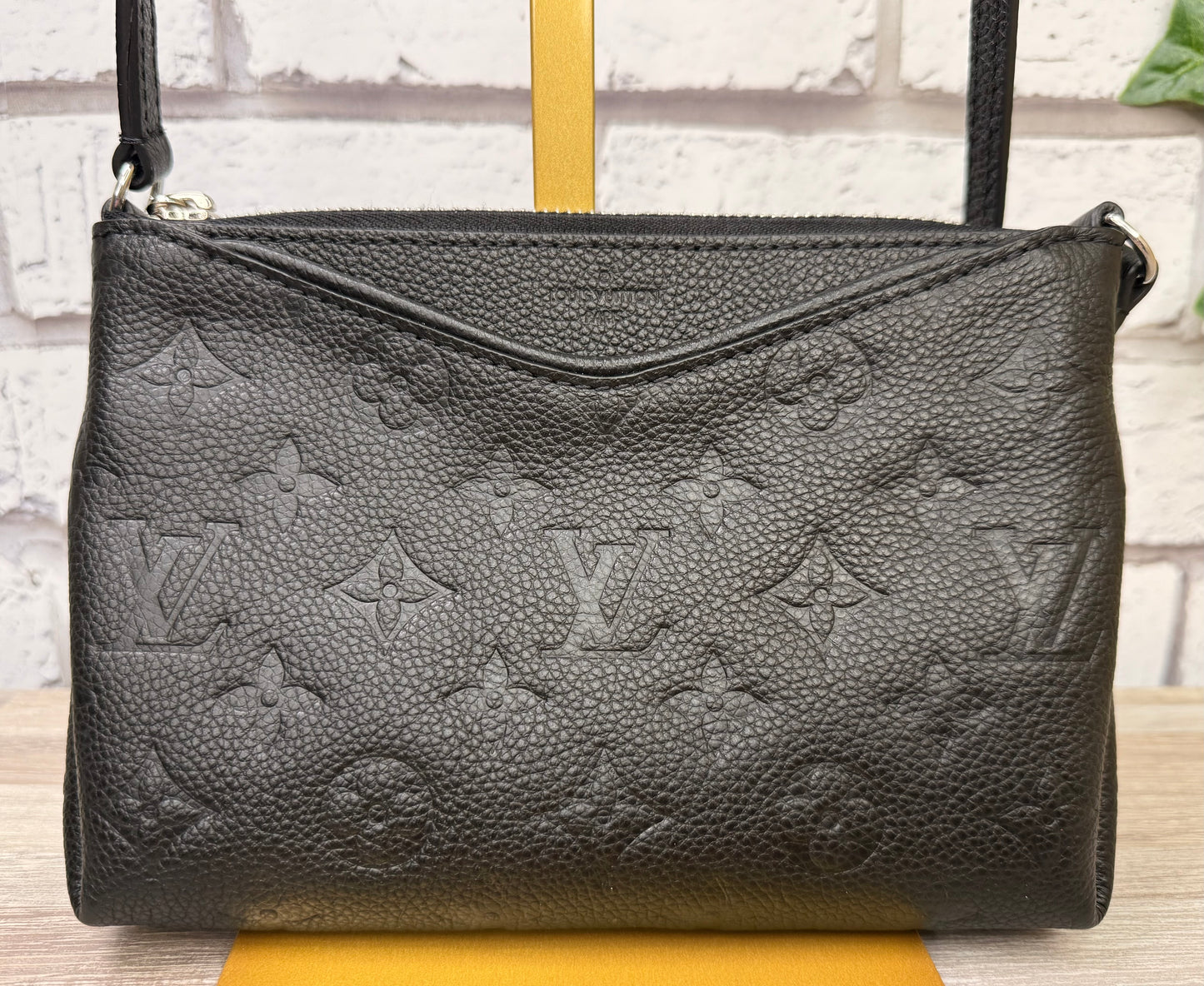 Louis Vuitton Pallas Crossbody Uniformes Edition (Black Empreinte) - Like New