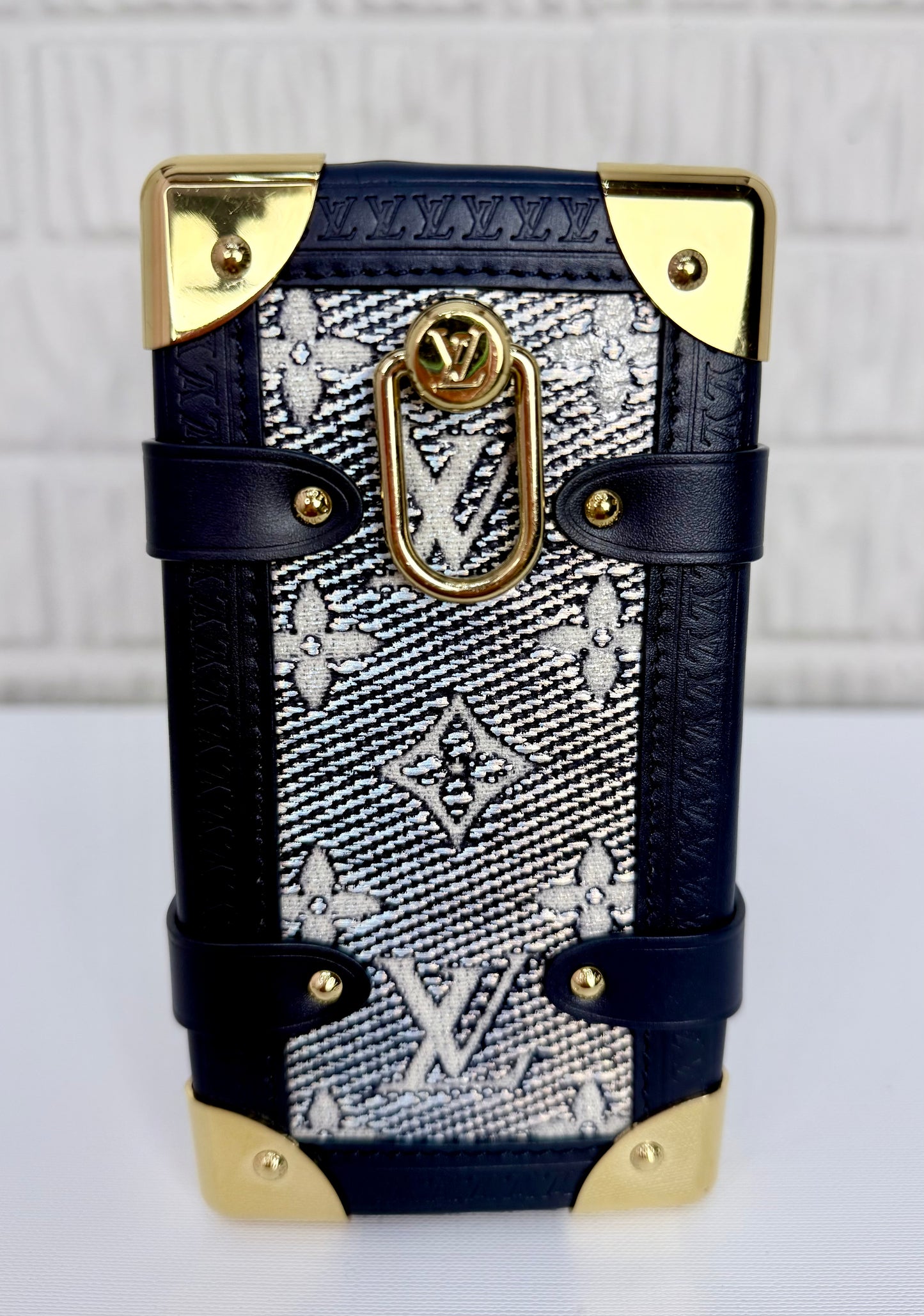 Louis Vuitton Limited Edition MonoGLAM Side Trunk MM - Excellent