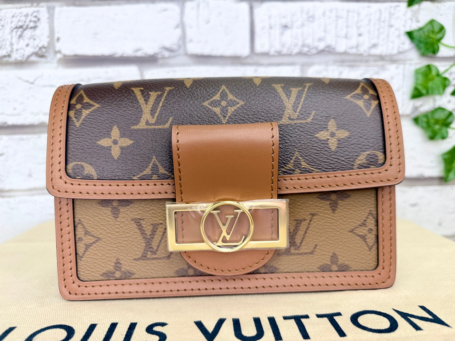 Louis Vuitton Chain Dauphine WOC (Reverse Monogram) - New