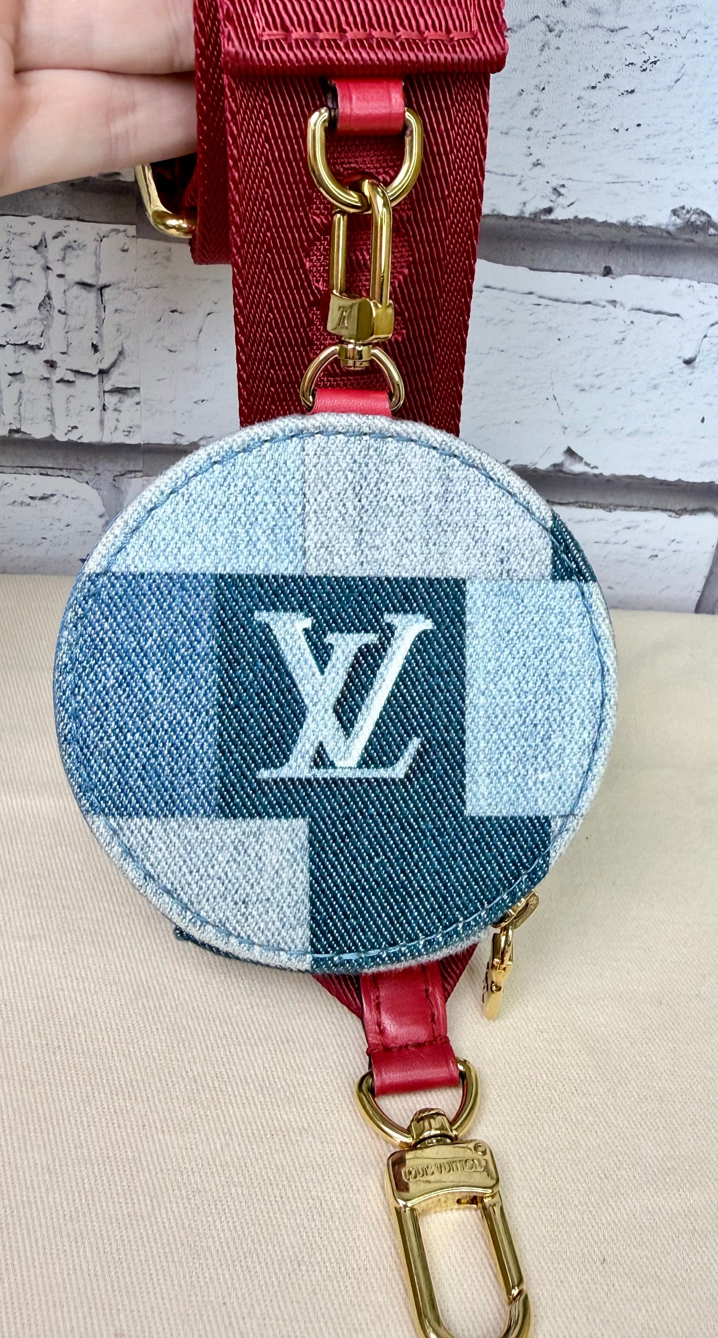 Louis Vuitton Multi Pochette Accessoires (Denim) - Excellent