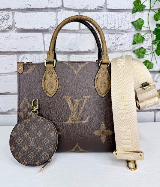 Louis Vuitton On The Go PM (Reverse Monogram) - Like New