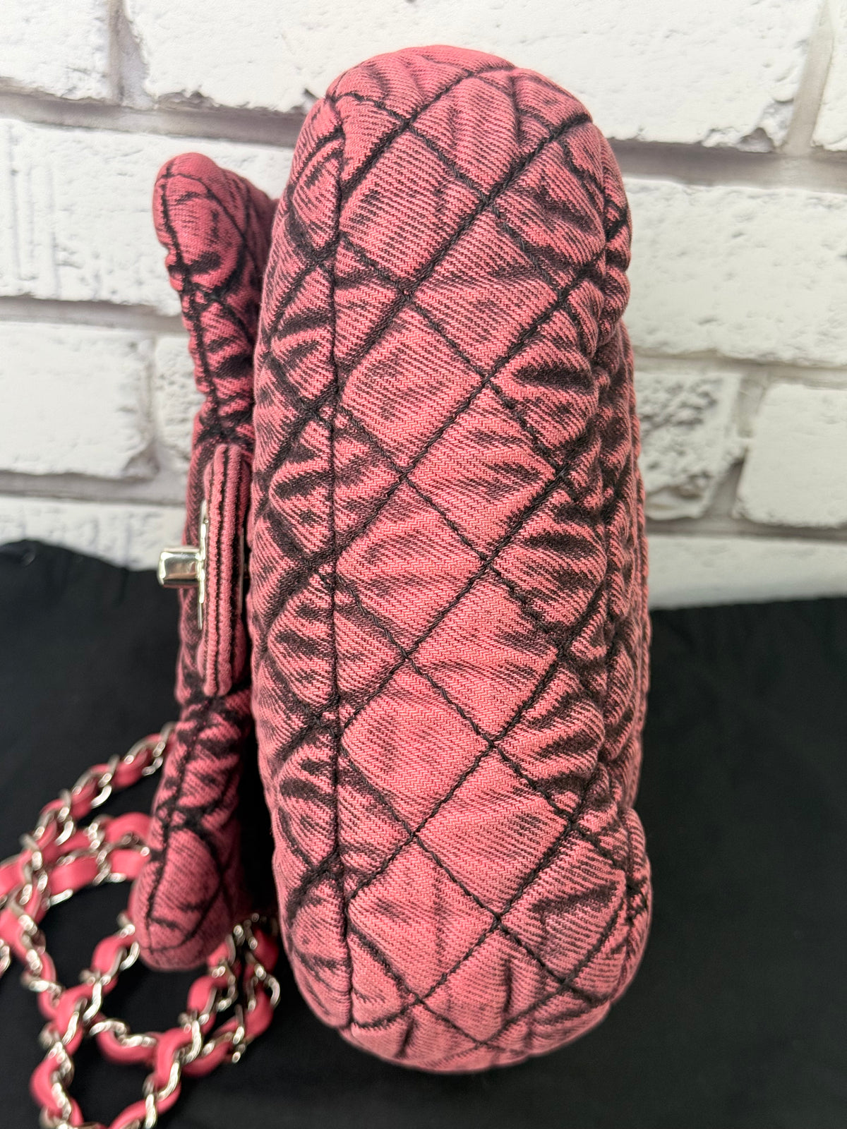 Chanel Denimpressions Small Flap Bag (Pink Washed) - Excellent/Like New