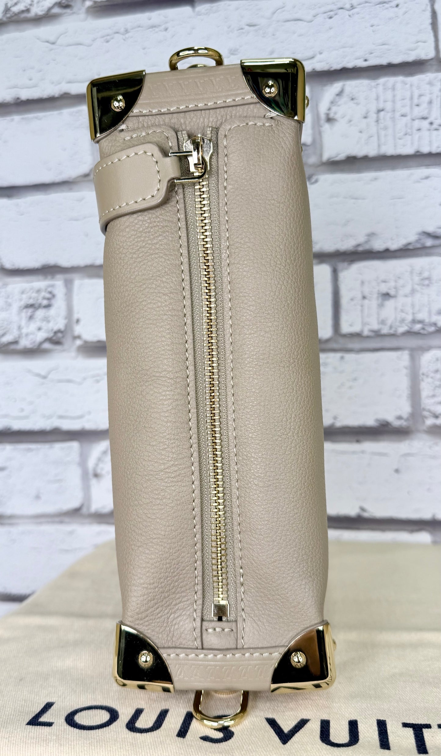 Louis Vuitton Side Trunk MM (Taupe) - Excellent