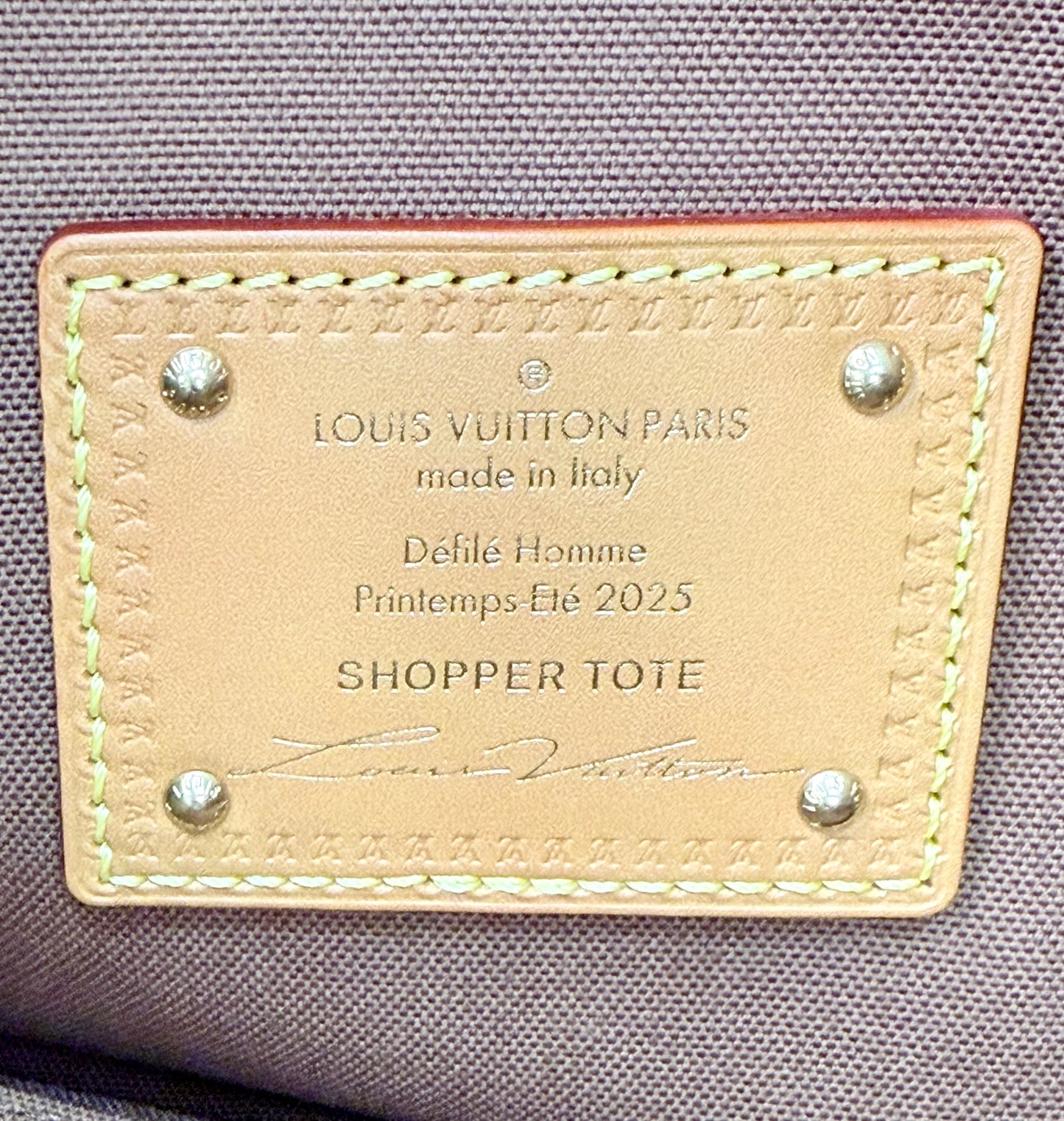 Louis Vuitton Shopper Tote MM (Monogram) - Like New