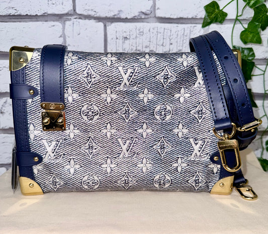 Louis Vuitton Limited Edition MonoGLAM Side Trunk MM - Excellent
