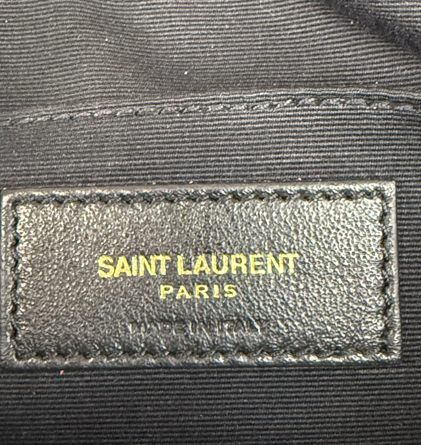 YSL Saint Laurent Red Lou Camera Bag