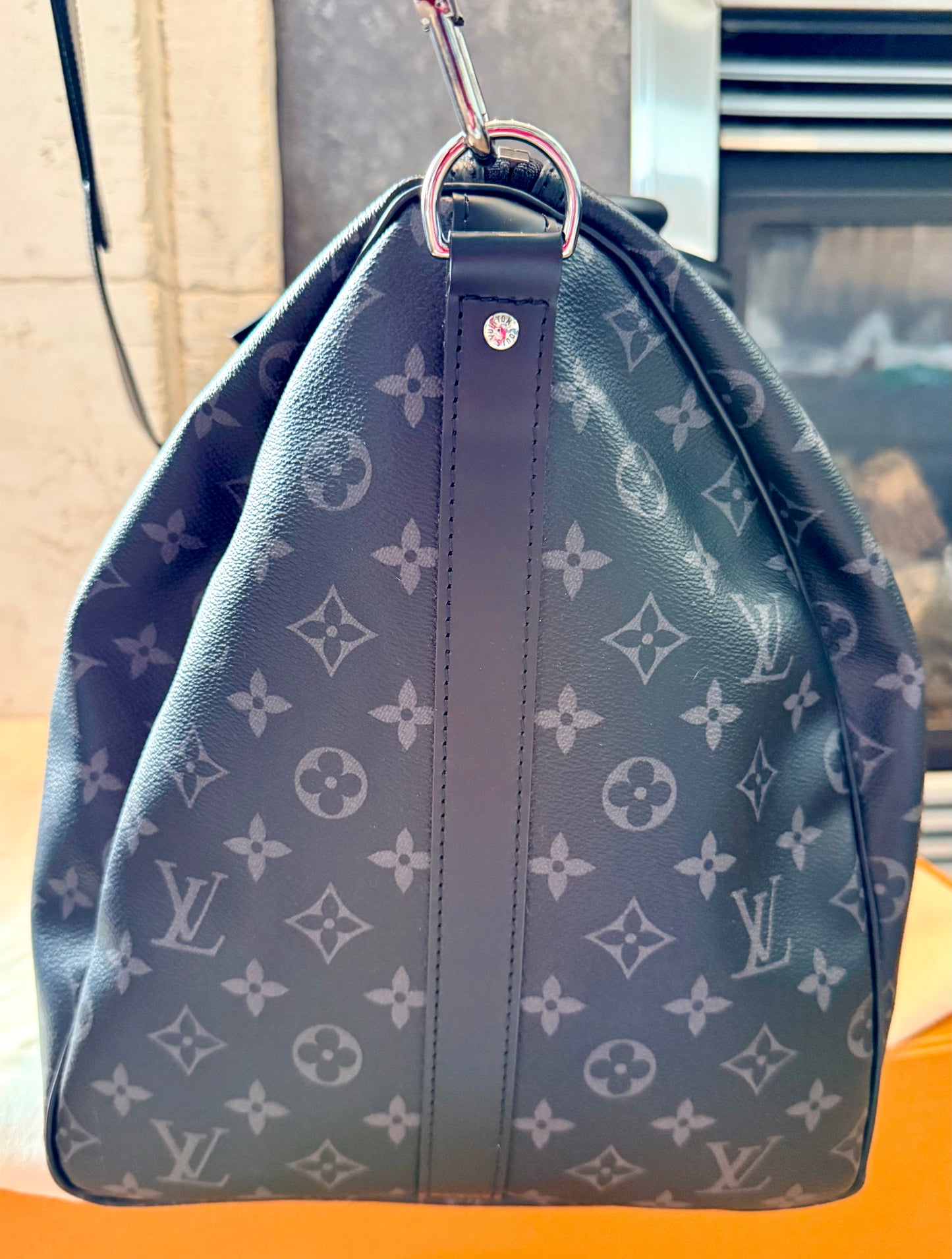 Louis Vuitton Keepall Bandouliere 55 Monogram Eclipse - Great